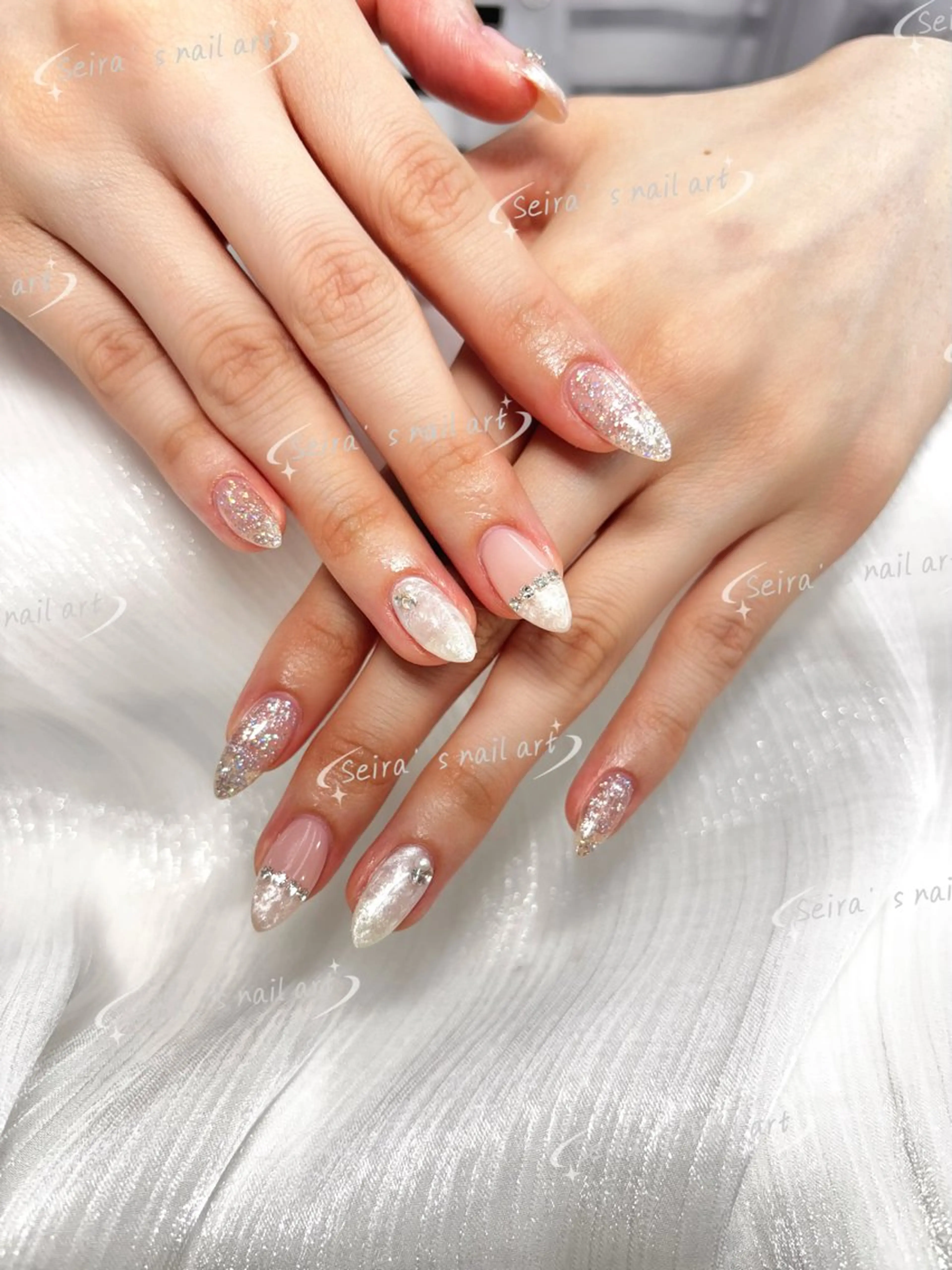 ネイル ハンドネイル Seira ʕ•ᴥ•ʔのネイルデザイン