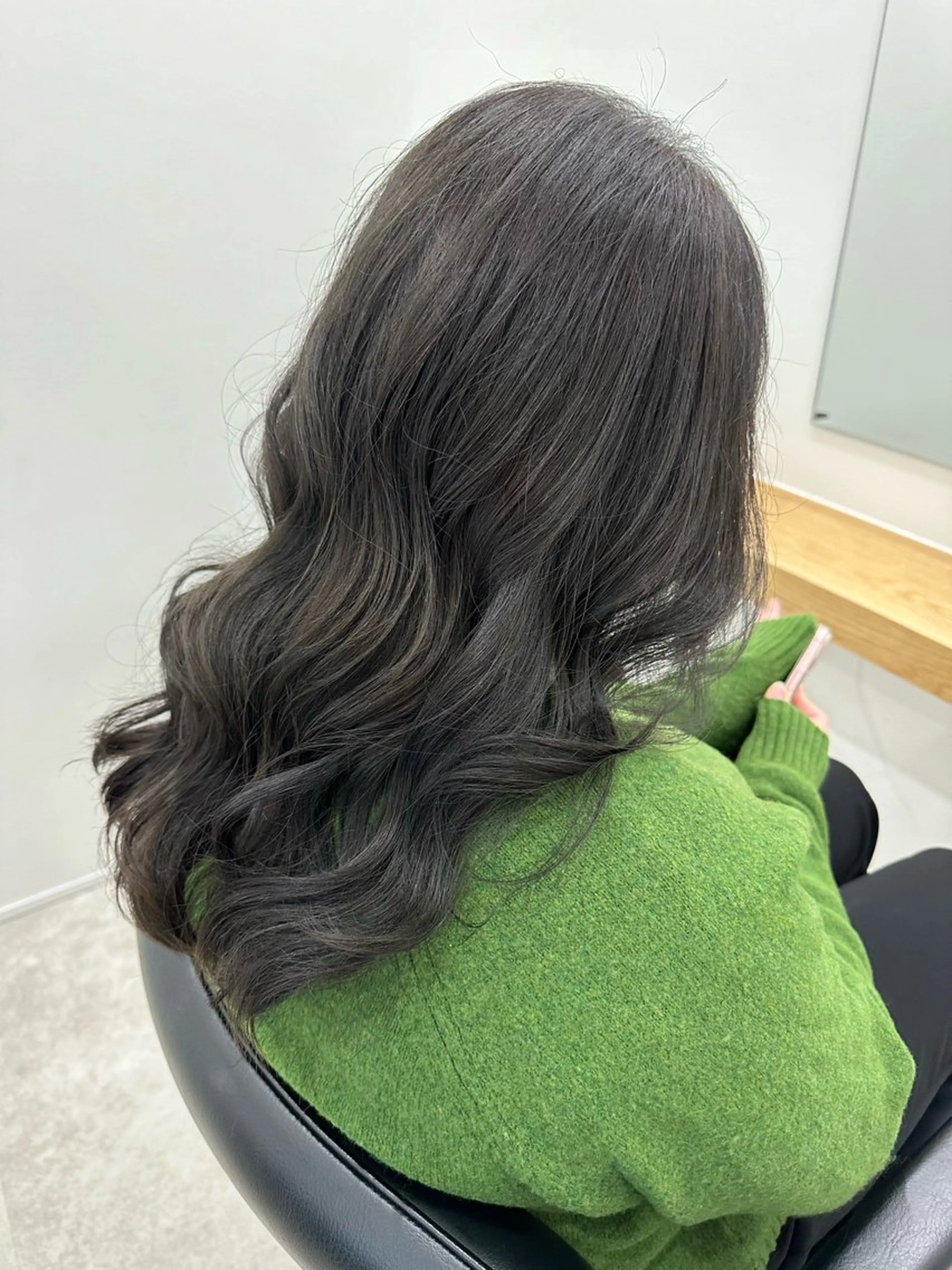 セミロング カラー カット ヘアカラー トリートメント ヘアセット/艶カラー 💐nao.のヘアスタイル