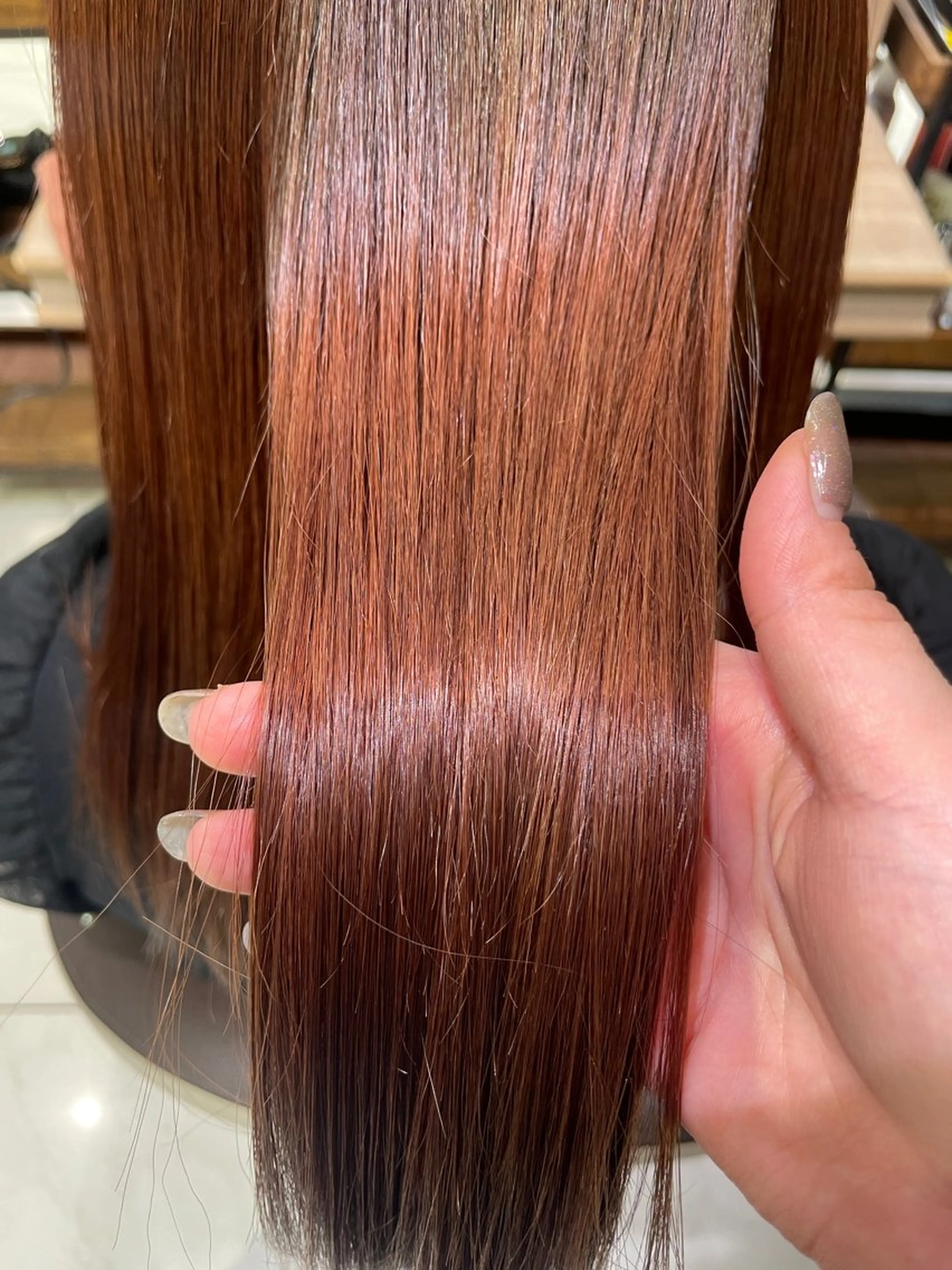 カラー ヘアカラー トリートメント 艶カラー まなか🌀のヘアスタイル