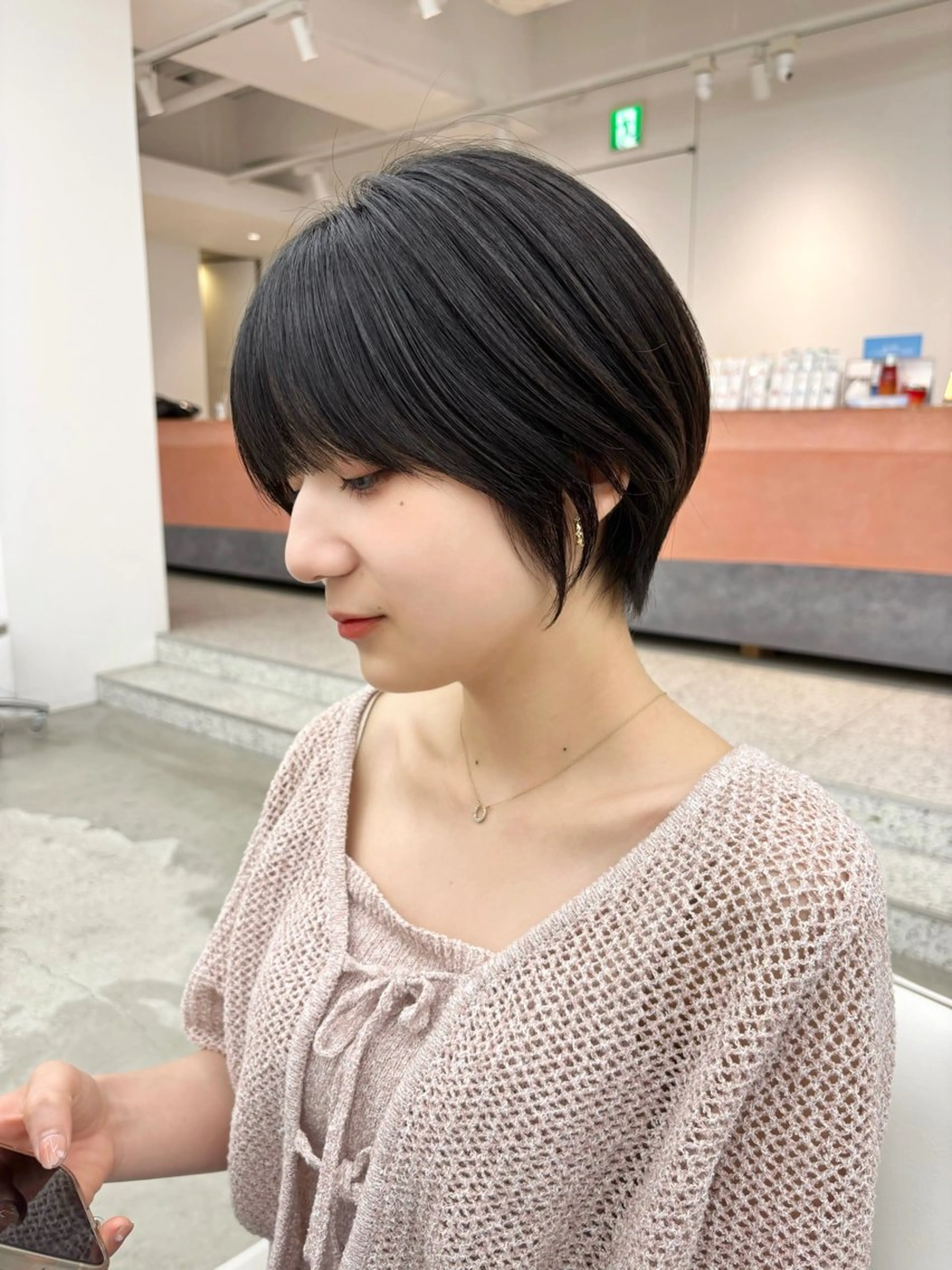 ショート 似合わせカット ショートヘア カット 伊藤 優里のヘアスタイル