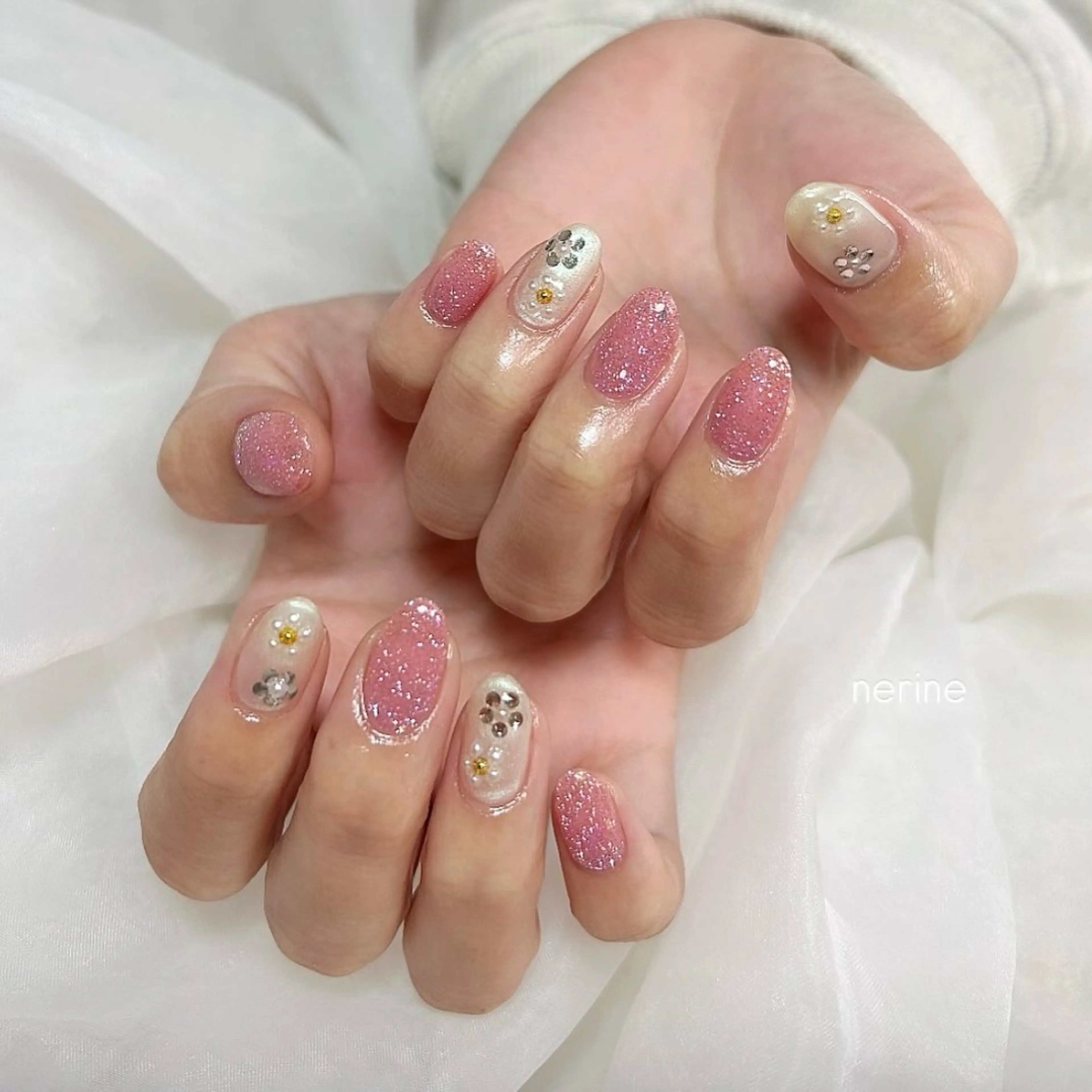 ネイル ハンドネイル nail salon nerineのネイルデザイン