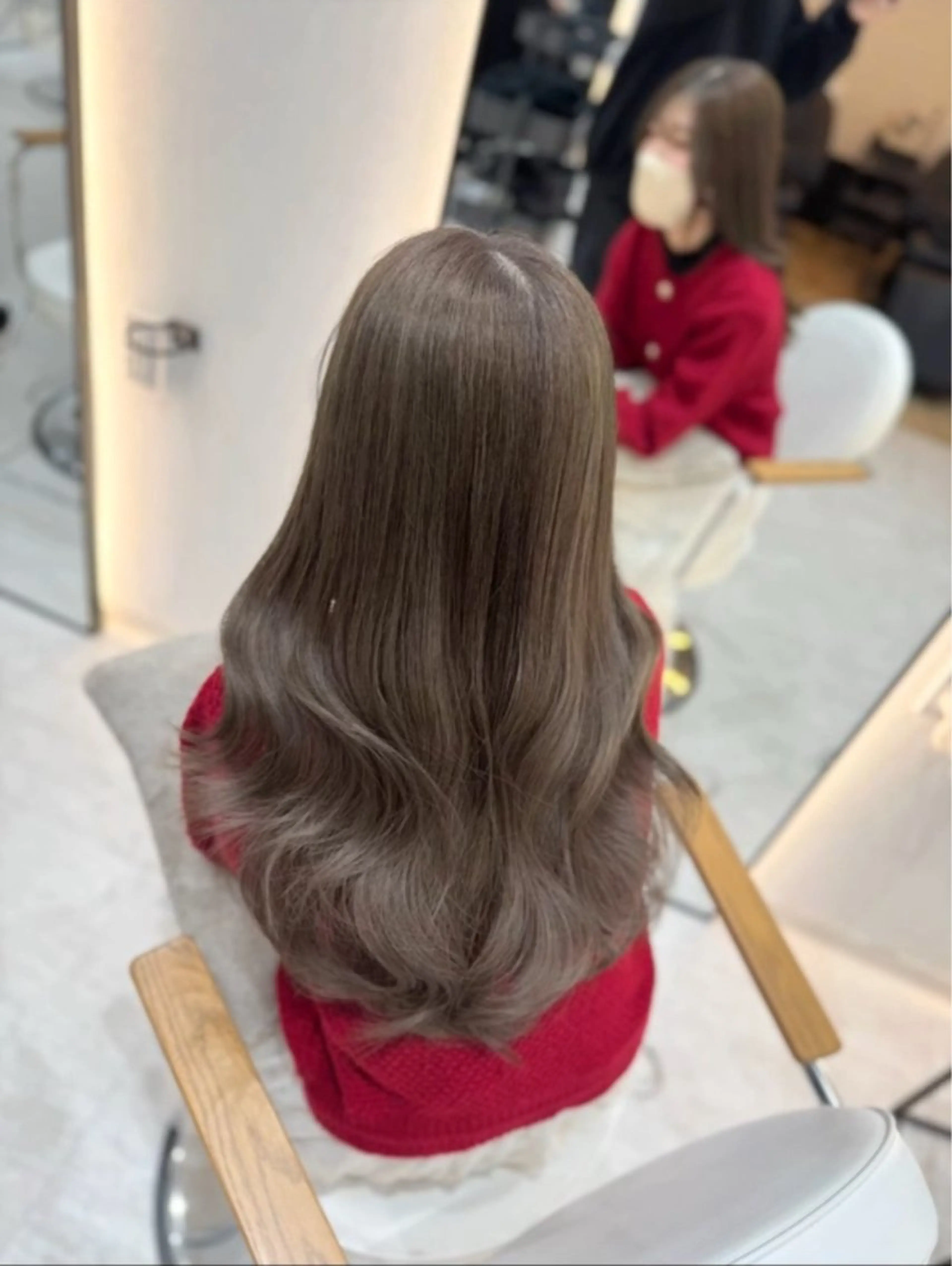 ロング ヘアカラー 韓国ヘア🩶侑矢 艶髪透明感/福岡のヘアスタイル