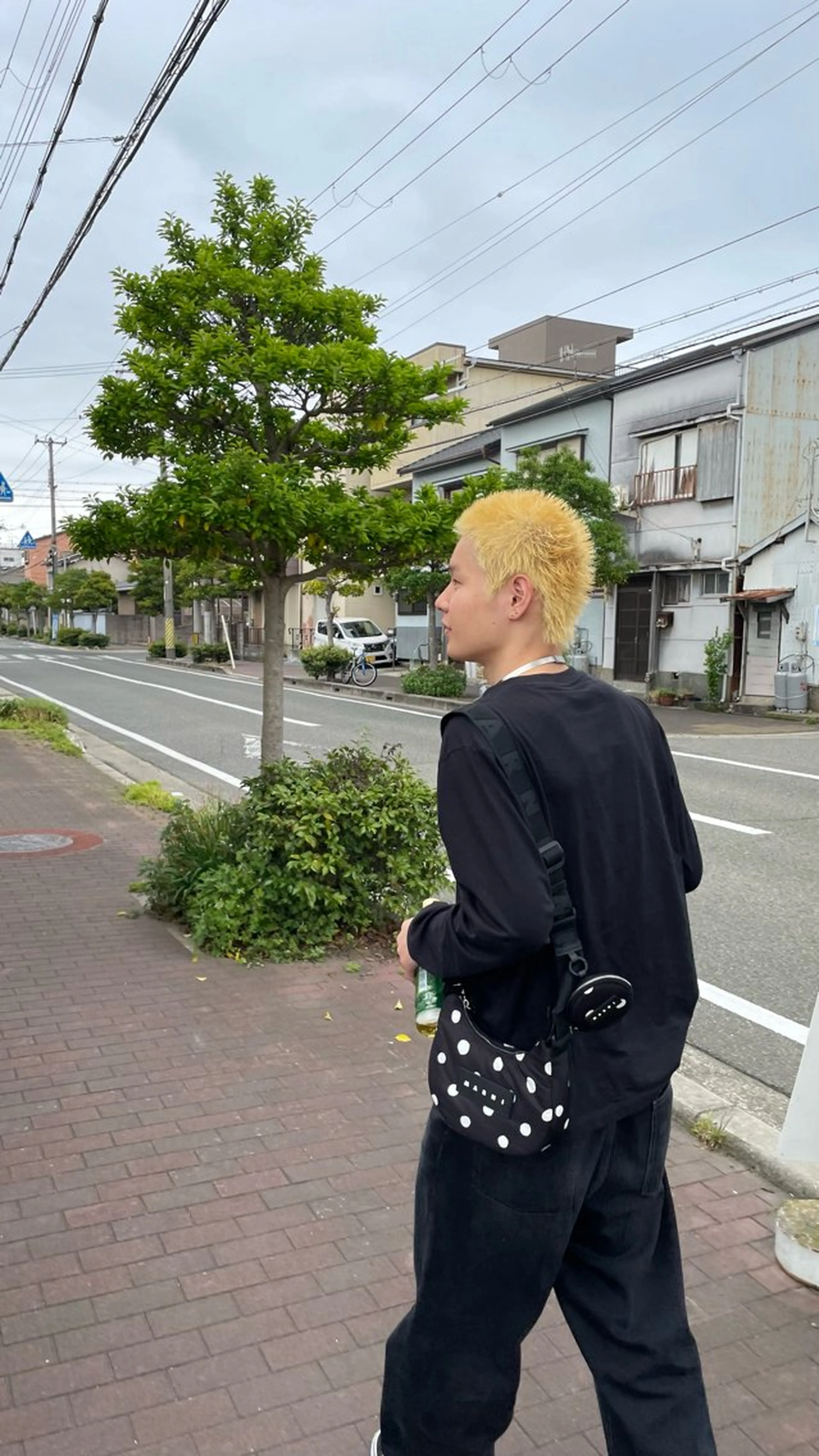 ショート カラー メンズ メンズブリーチ ブリーチ アトリエアレックス所属・中野 光瑠のヘアスタイル