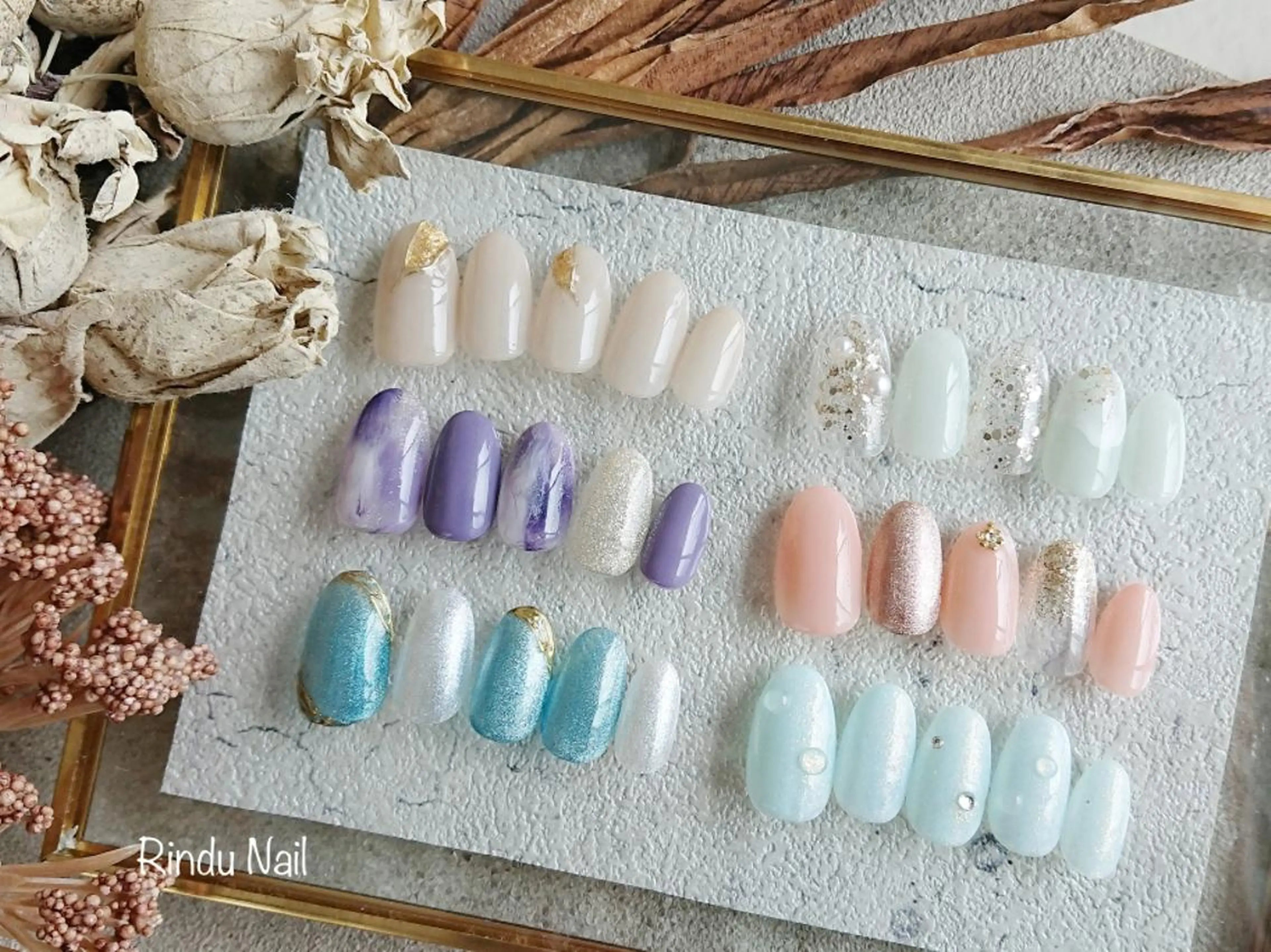 ネイル ハンドネイル Rindu Nail 名駅miniのネイルデザイン