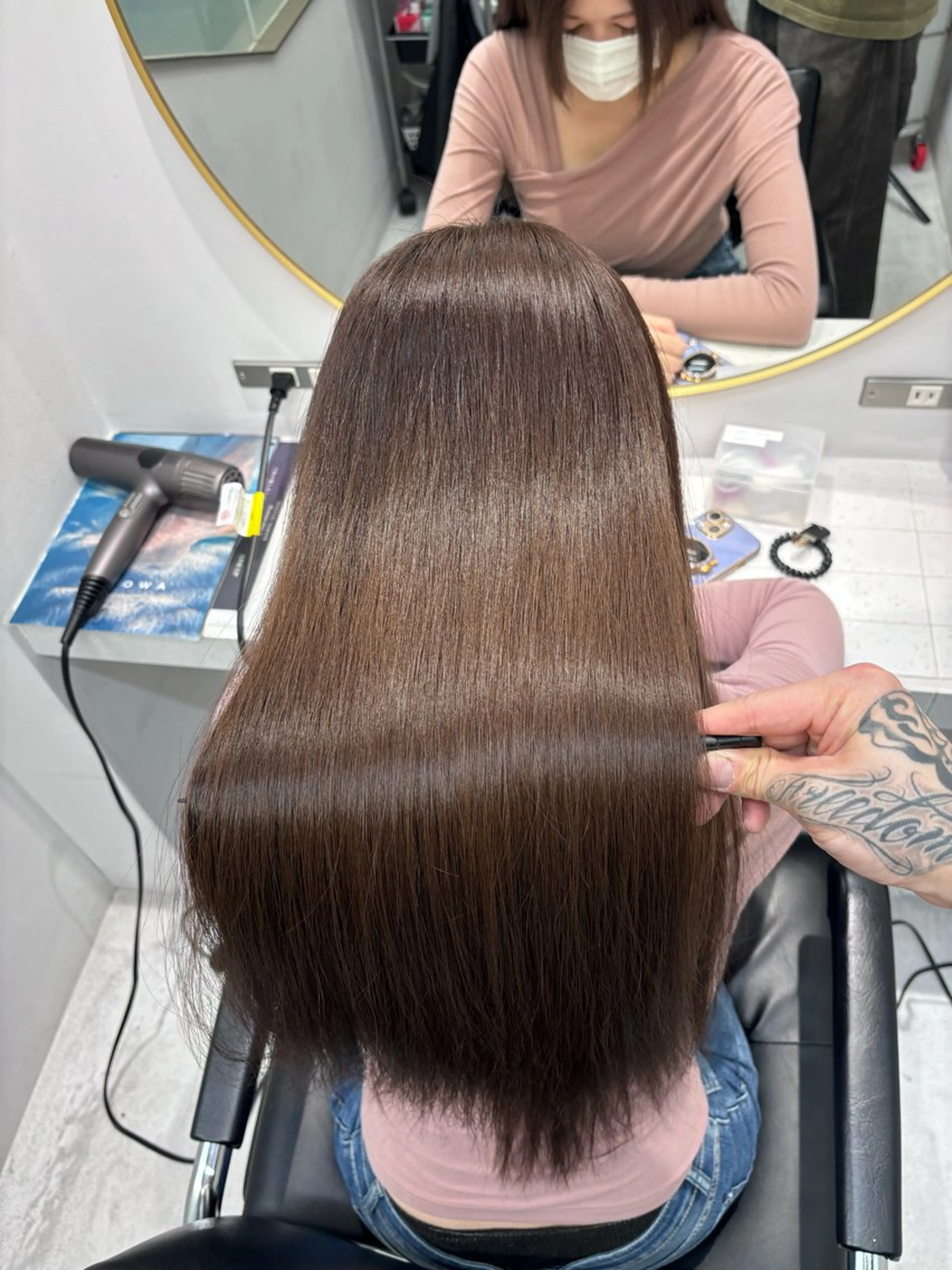 ロング 髪質改善 トリートメント TRUNS所属・🫧髪質改善特化/ 縮毛矯正/🫧鈴木透のヘアスタイル