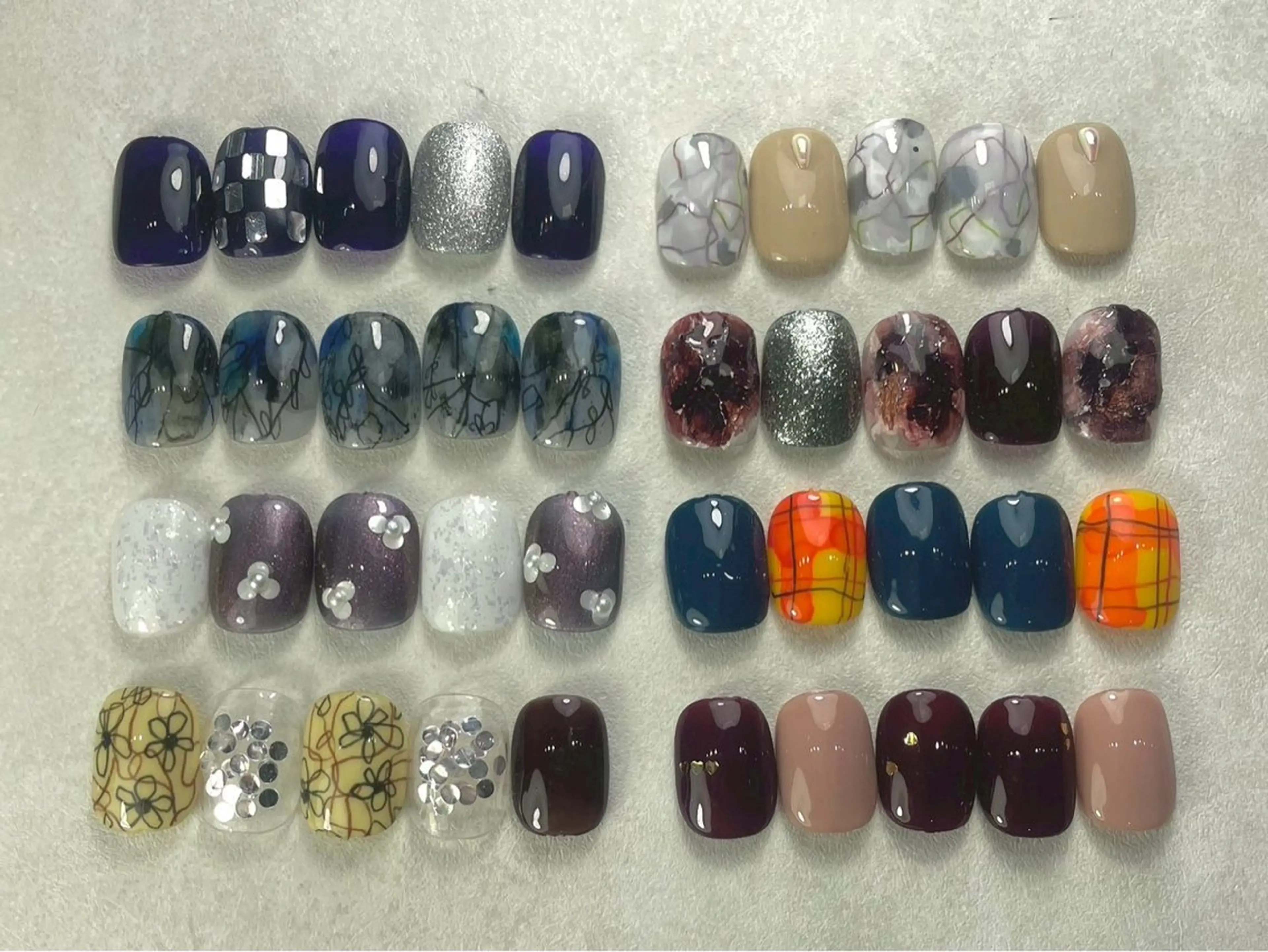 ネイル ハンドネイル 祇園 彩寧のネイルデザイン