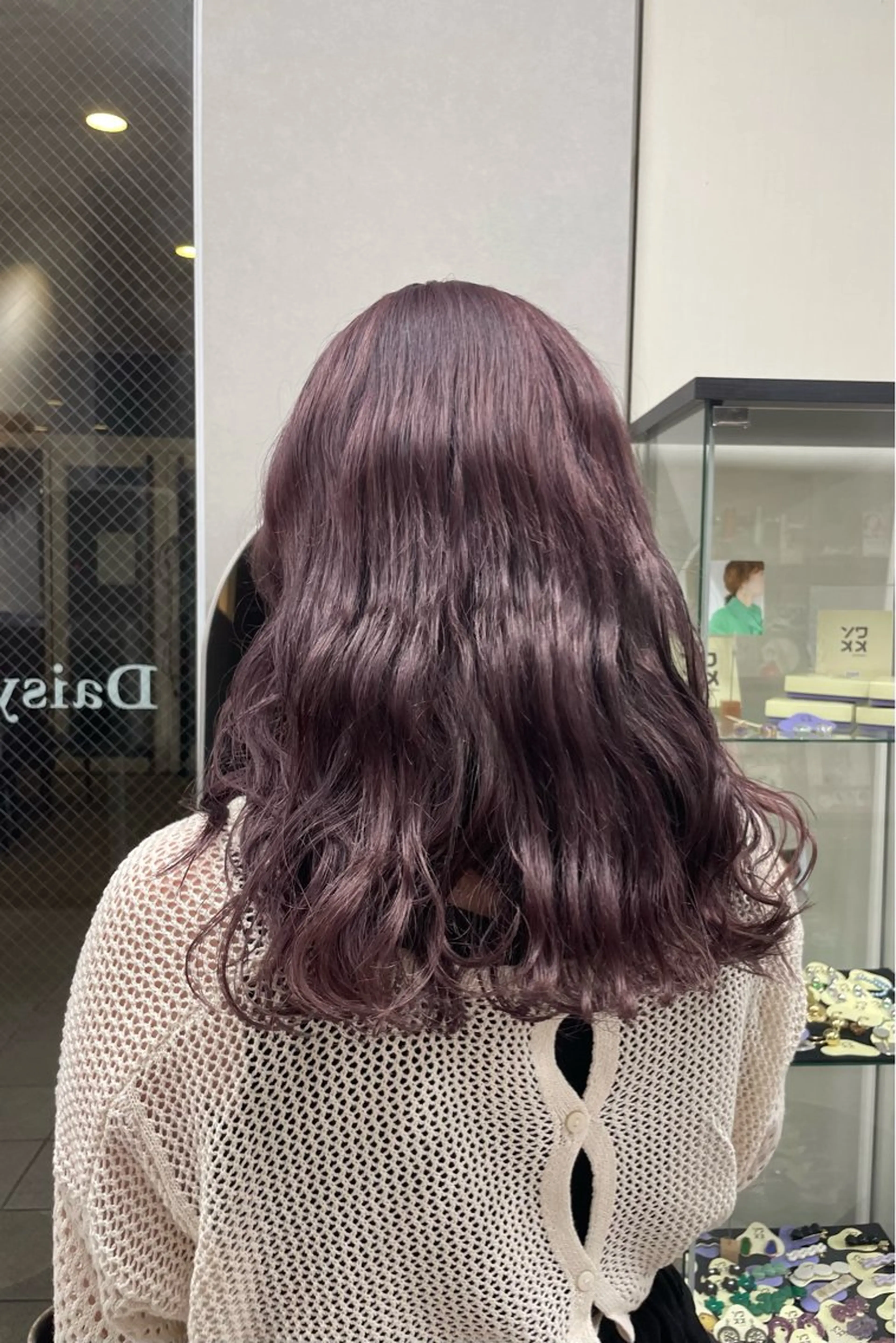 セミロング Daisy🎀透け感 カラー🎀JUNAのヘアスタイル