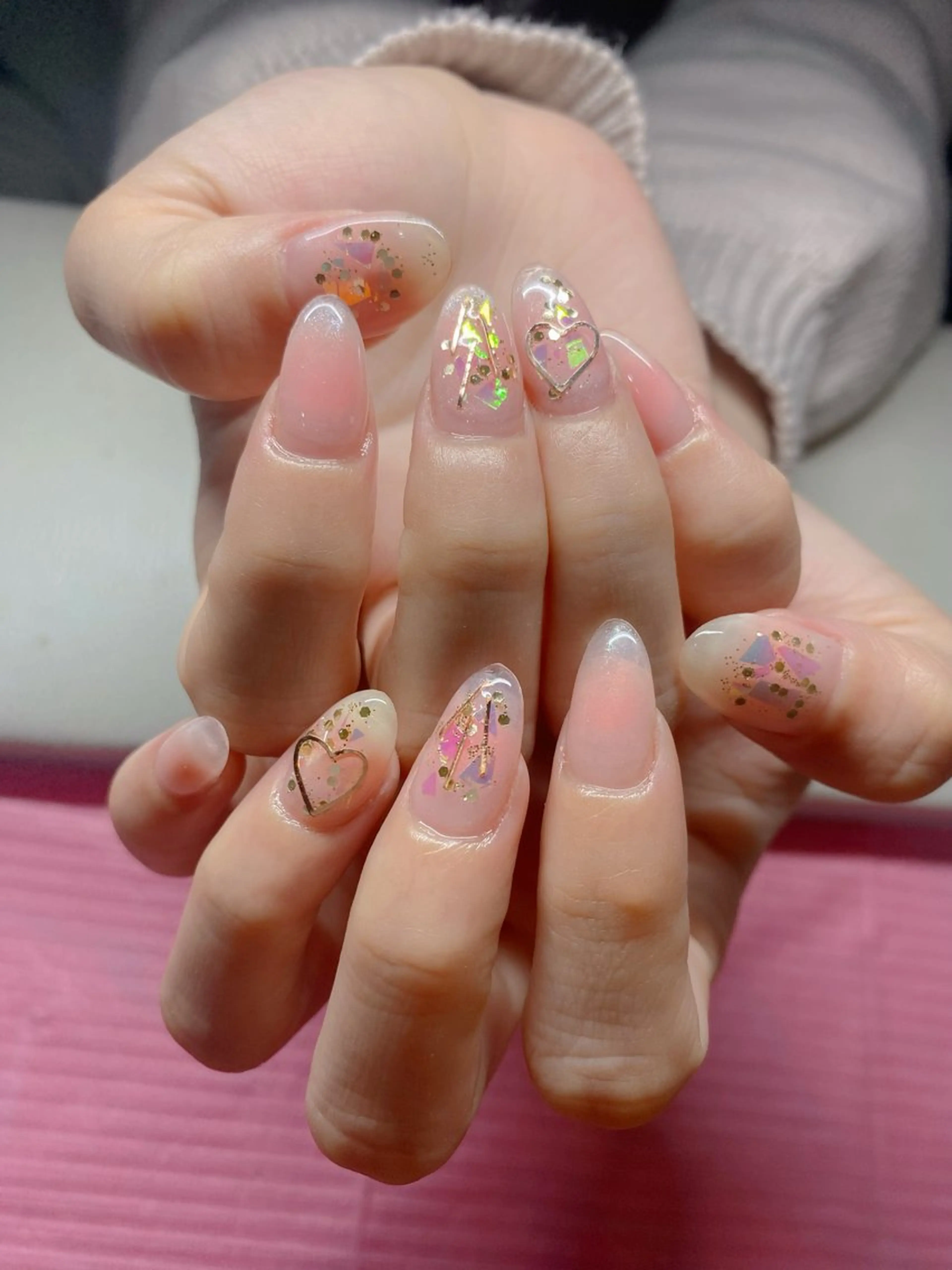 ネイル ネイルチップ ハンドネイル ハンドケア Hi Beauty 渋谷(ネイル、ハイパーナイフ6、脂肪れいきゃく、マッサージ＆エステサロン)所属・Hi beauty 渋谷のネイルデザイン