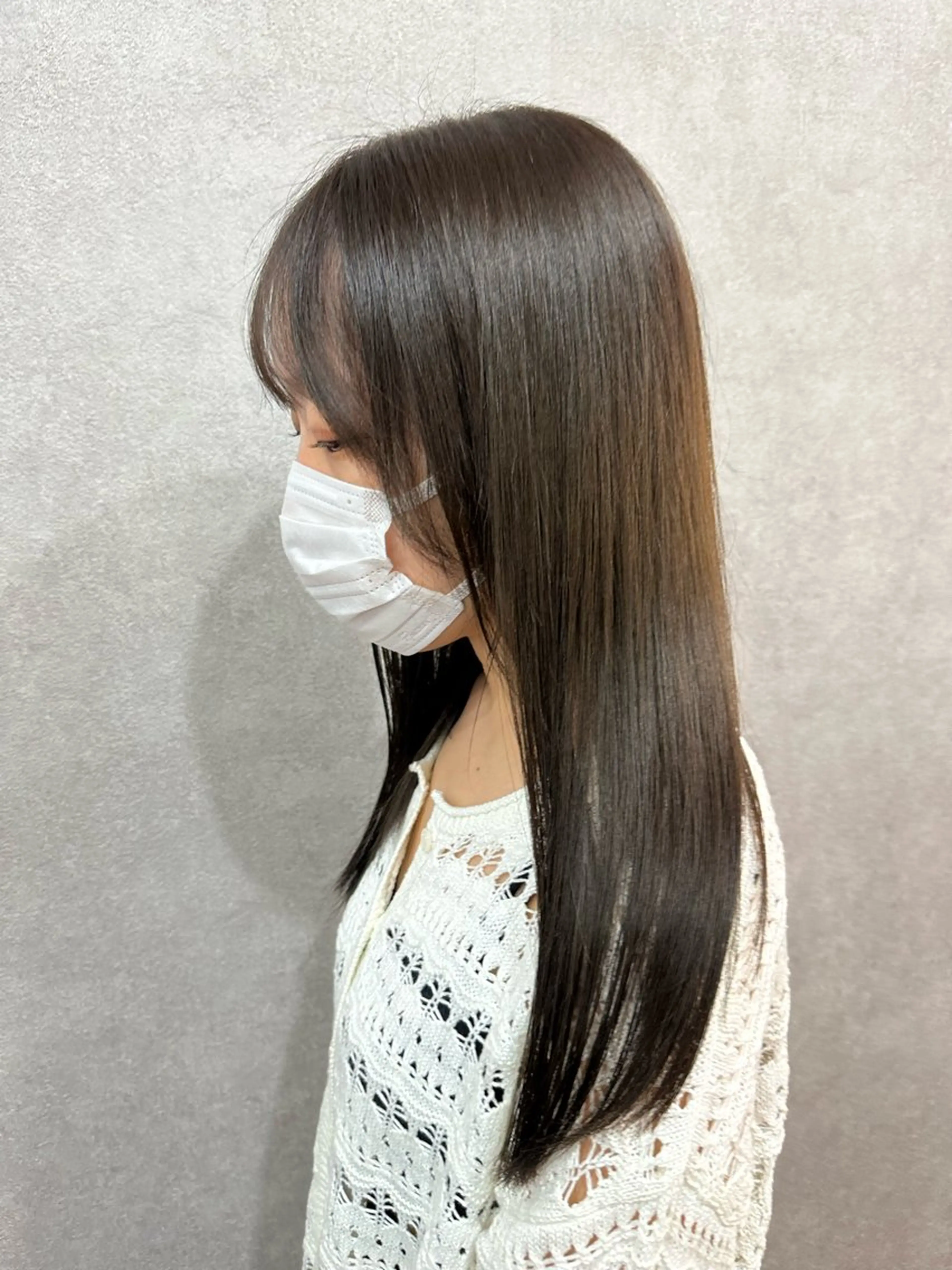 ロング カラー パーマ ヘアアレンジ メンズ キッズ メンズブリーチ メンズ韓国風 メンズウルフカット ベージュカラー 黒髪 🌈髪質改善TR 艶カラーユウダイ🌈のヘアスタイル