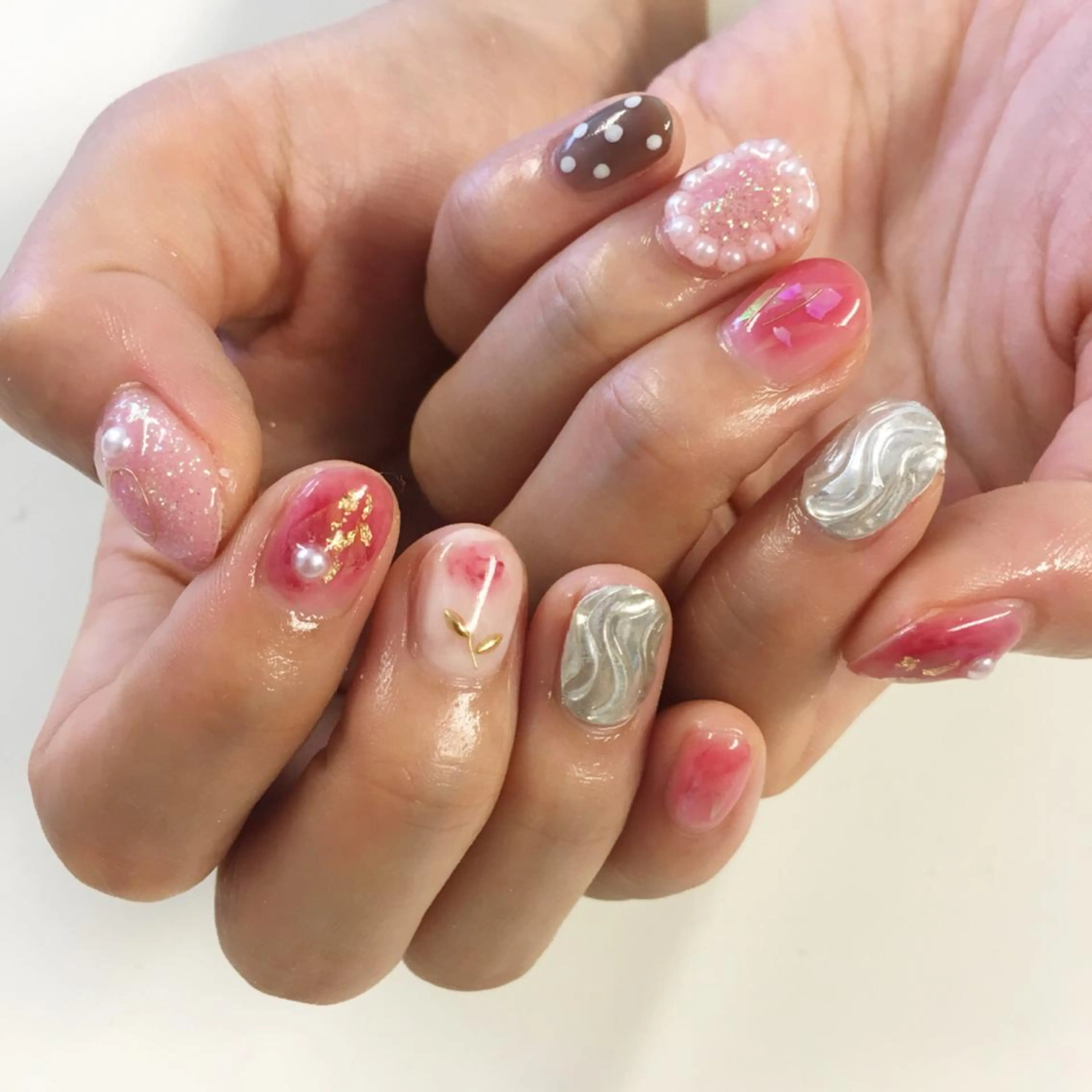 ネイル ジェルネイル SHINE NAILのネイルデザイン