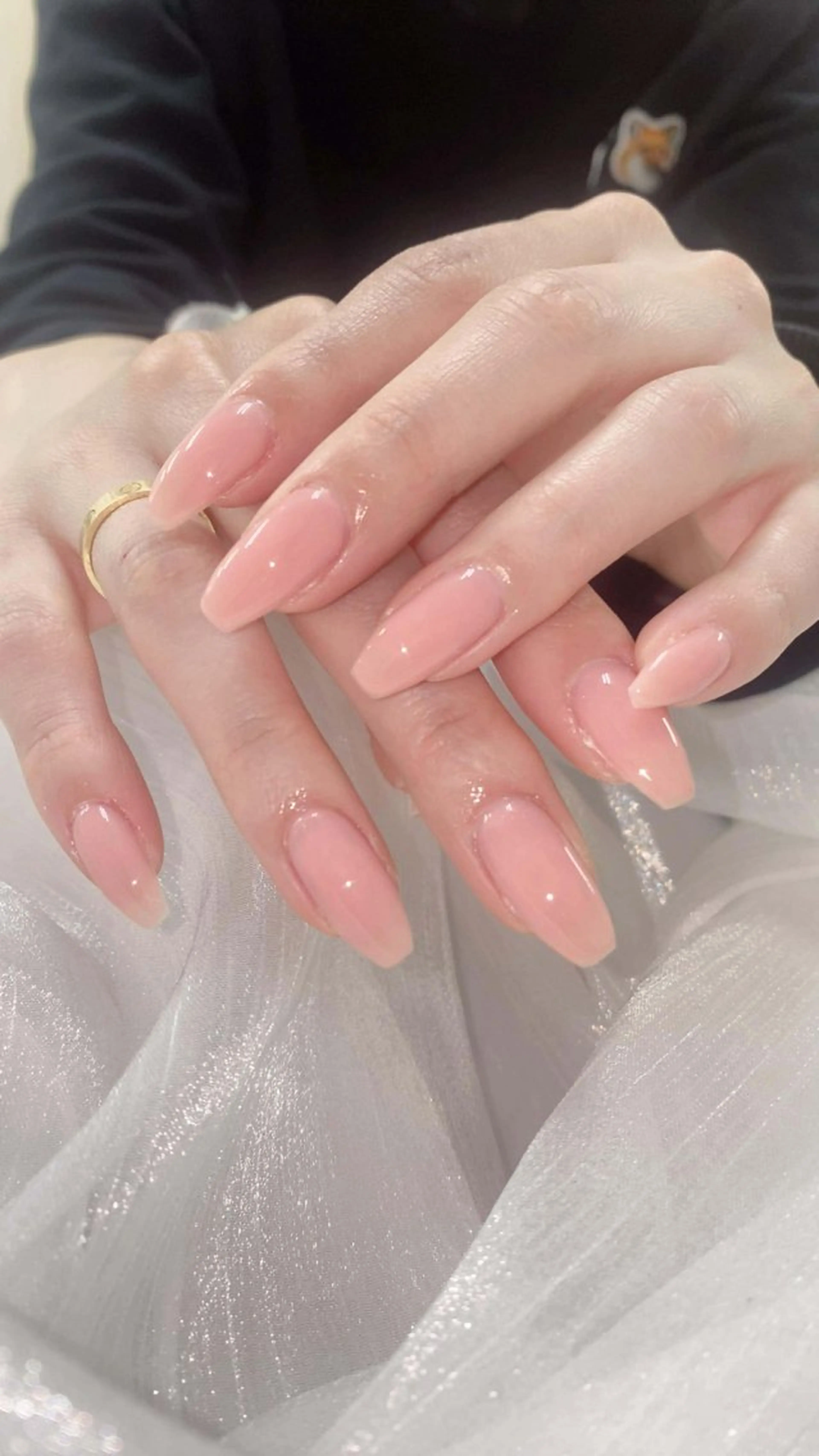 ネイル 成人式 フレンチネイル グラデーション 韓国ネイル マグネットネイル ハンドネイル Squeen Nailのネイルデザイン