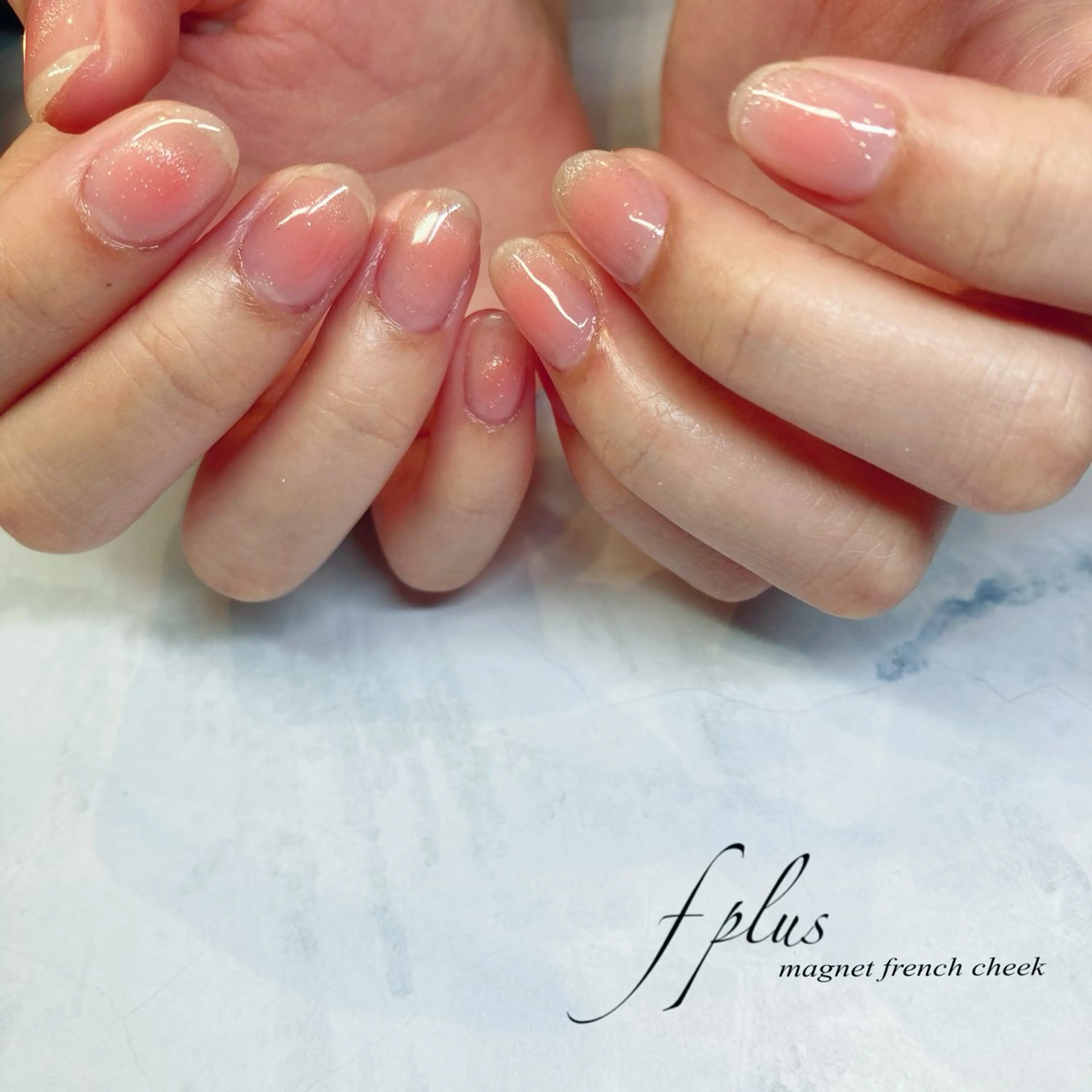 ネイル チークネイル 自爪を傷めない 🌷かなこ🌷のネイルデザイン