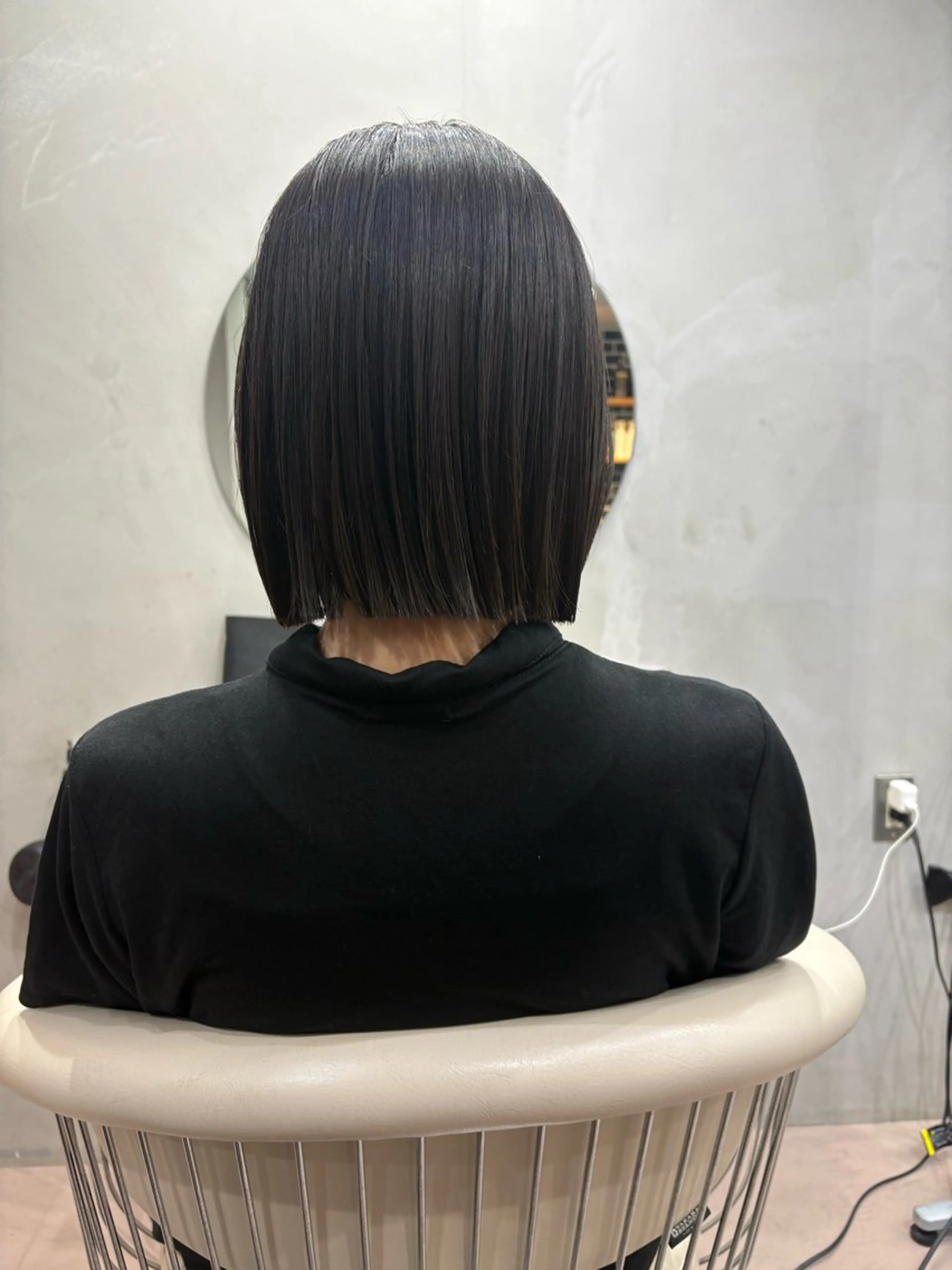 ショート ボブ 鍬塚 聖哉のヘアスタイル