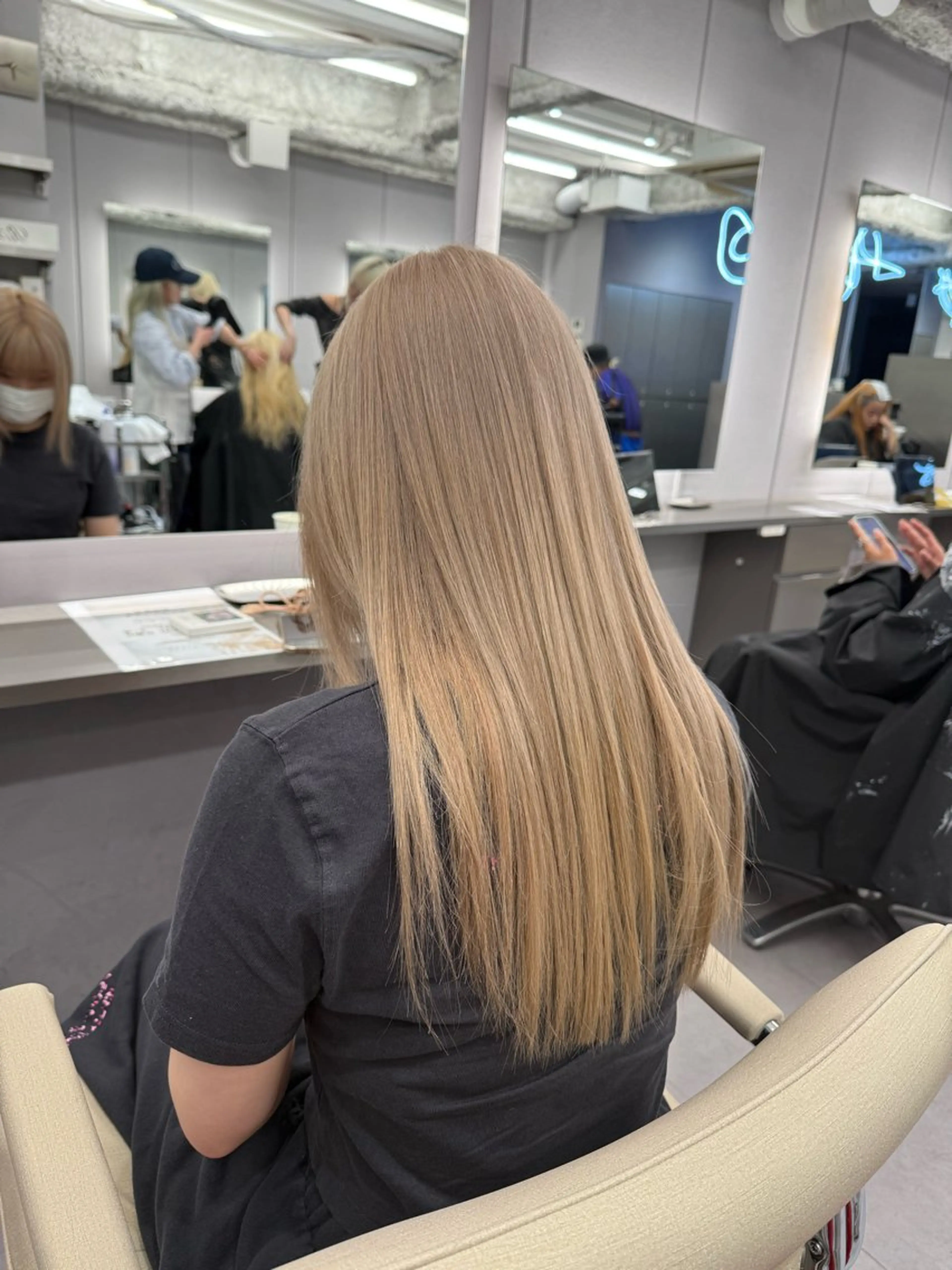 ロング ケアカラー 髪質改善 akari/髪質改善 /ブリーチ/名古屋のヘアスタイル