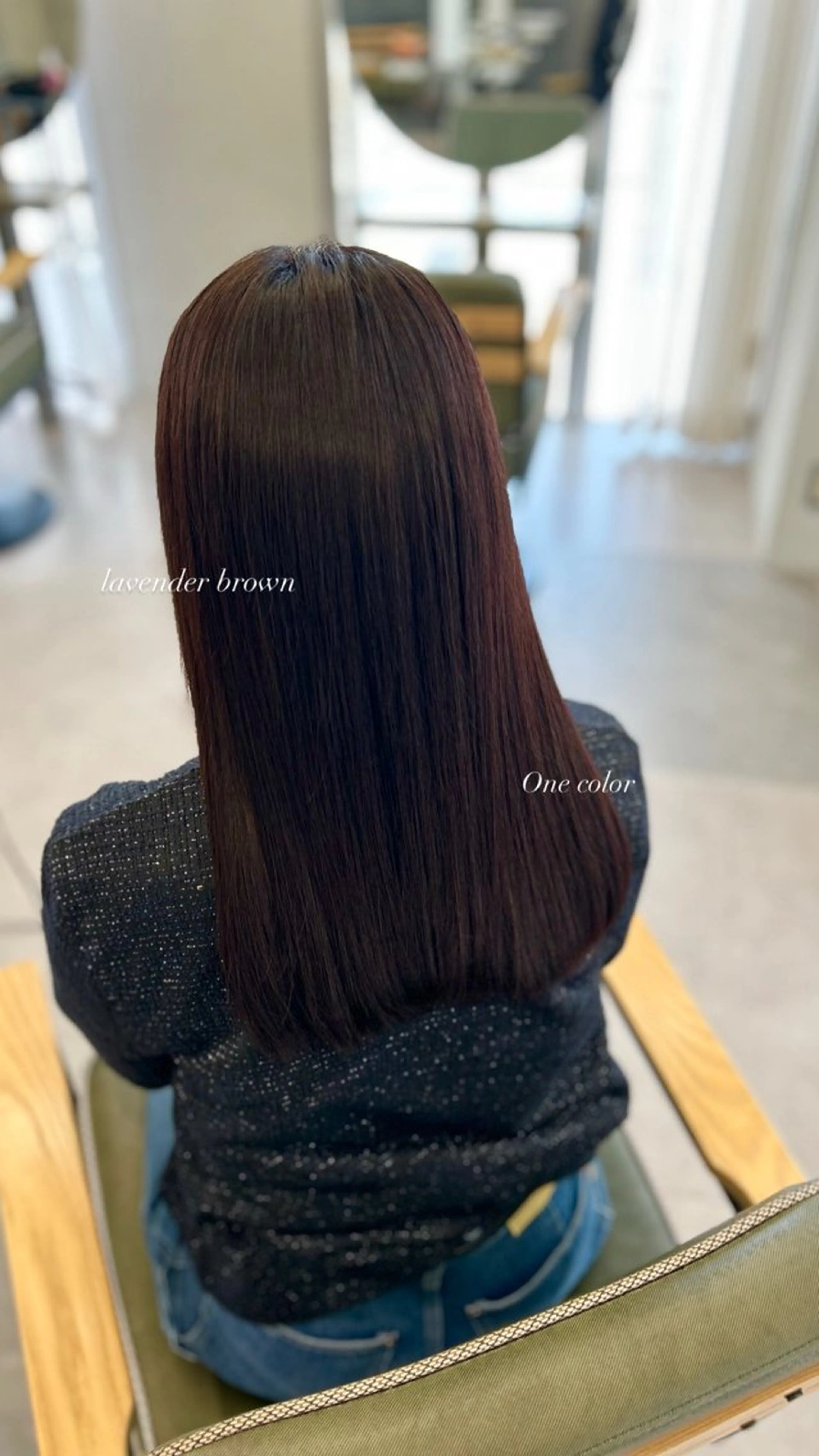 ロング カラー aoi/暖色カラー/ プツッとボブ🎀のヘアスタイル