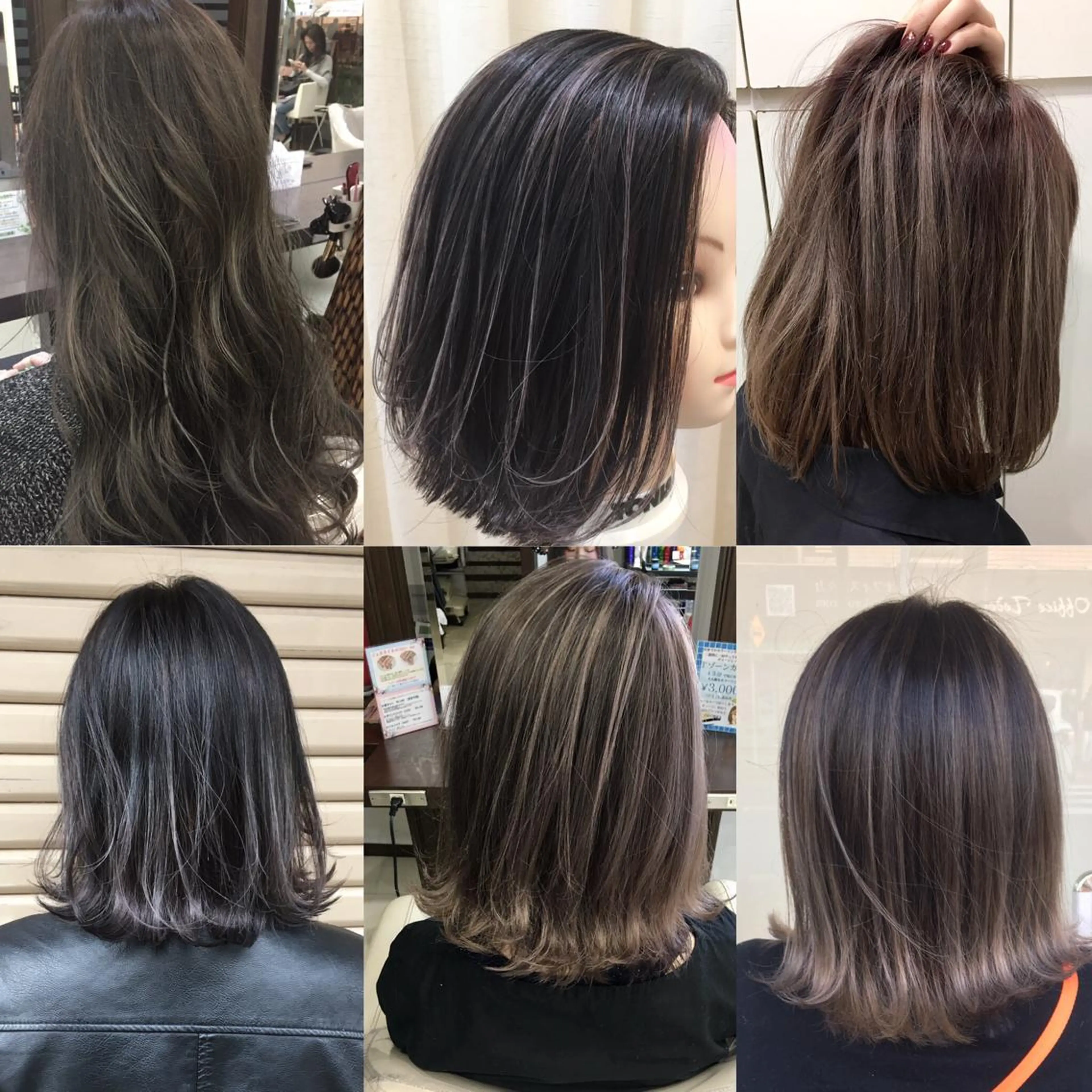 ショート カラー ハイライトカラー ハイライト 寺内 紳悟のヘアスタイル