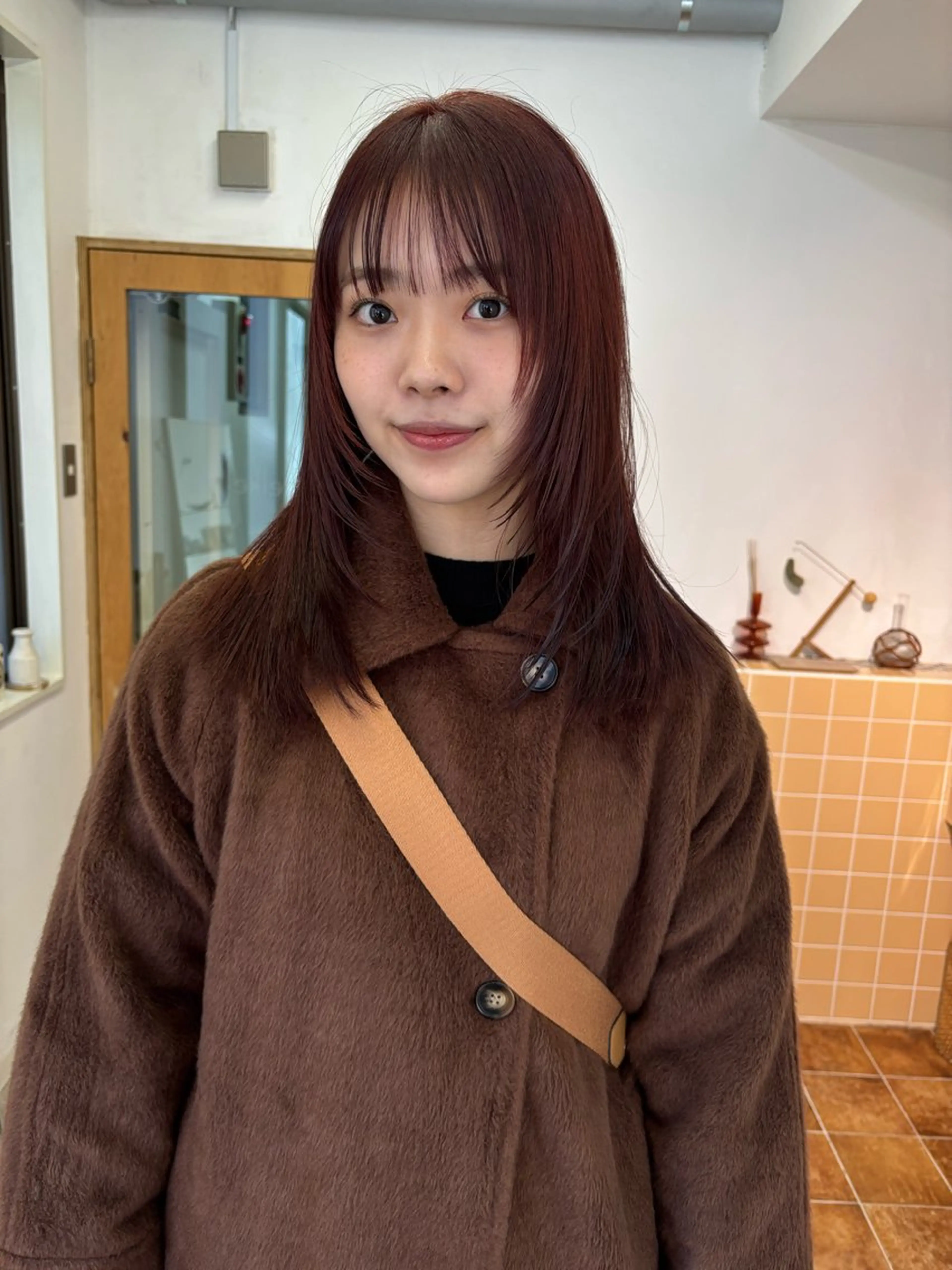 セミロング カラー カット ヘアカラー トリートメント sakura🌸 レイヤー/韓国ヘアのヘアスタイル