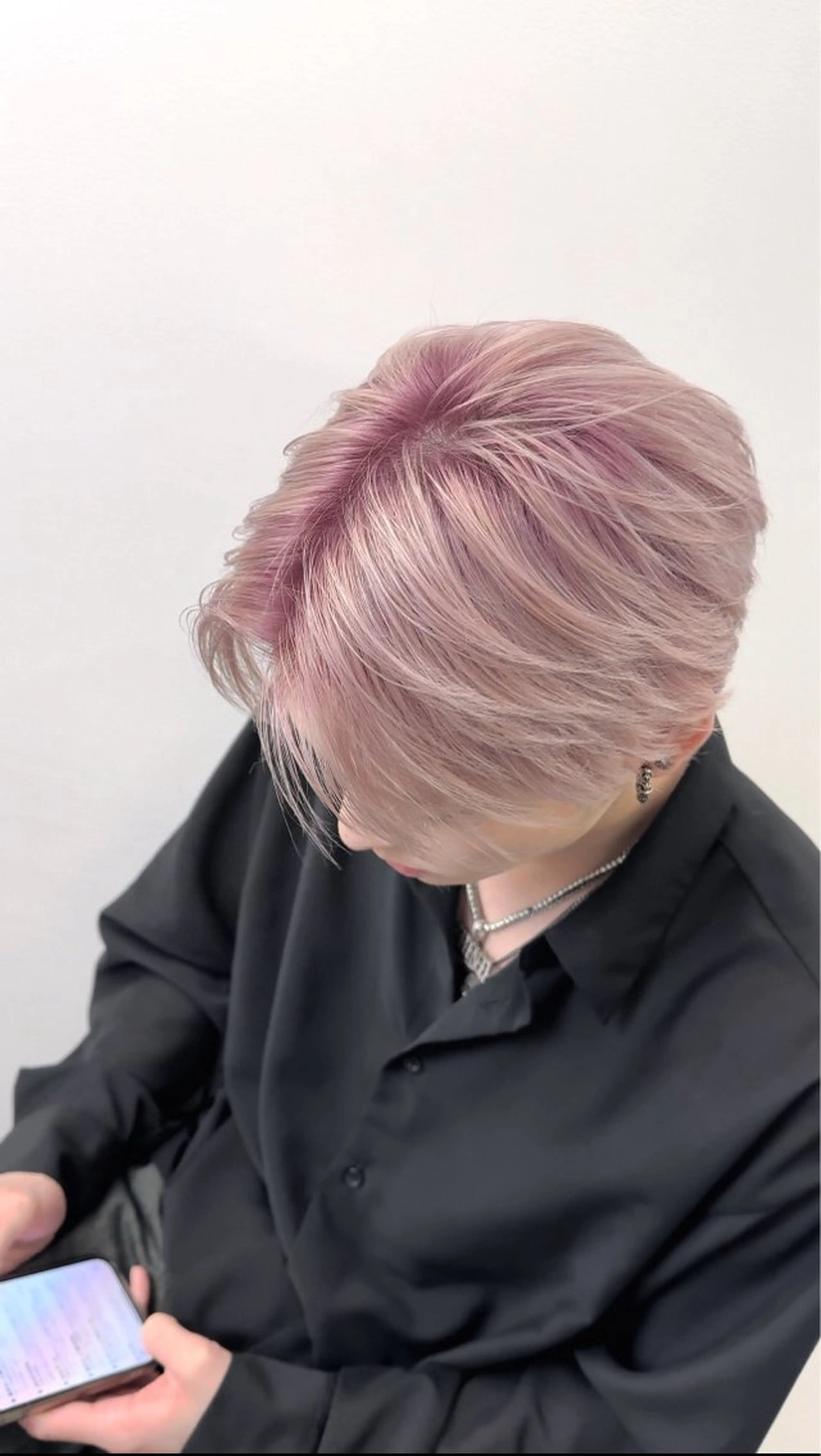 ショート カラー メンズ ハイトーン特化🌟 カワシマシュンスケのヘアスタイル