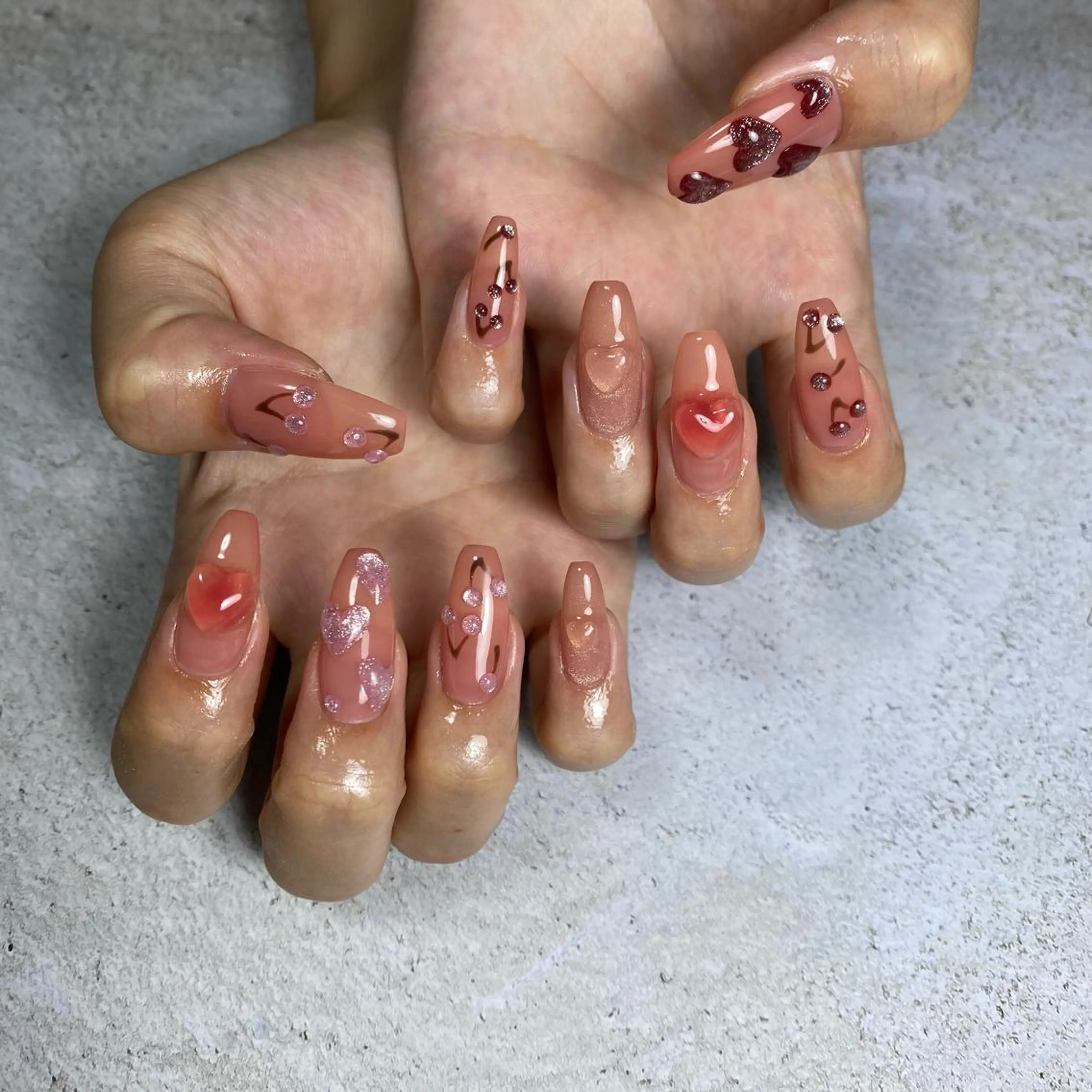 ネイル ハンドネイル Re:Smil所属・☺︎ NOZOMI☺︎のネイルデザイン