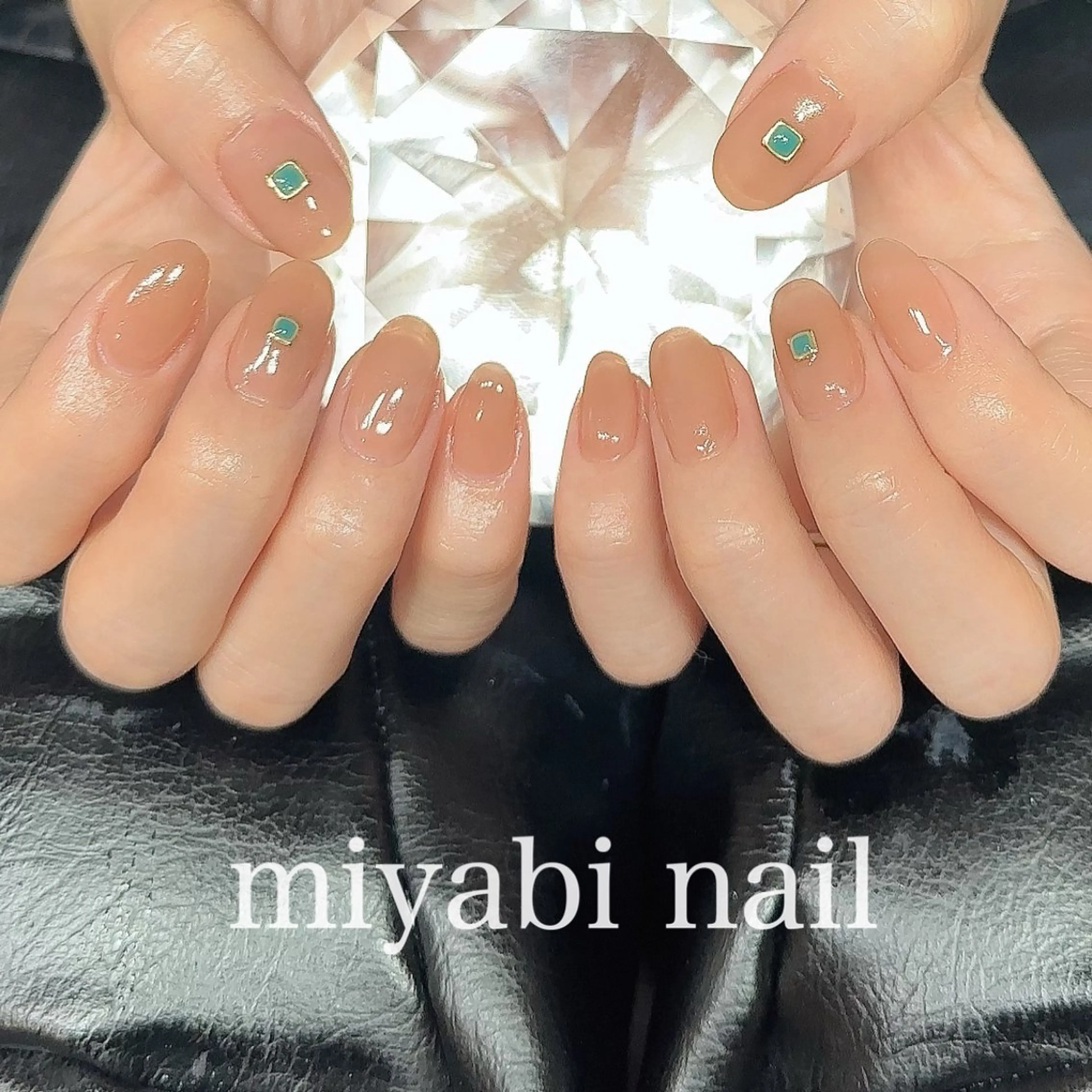 ネイル ジェルネイル 持ち込み オフィスネイル ピンク 春ネイル ハンドネイル miyabi nail 桂川駅近くのネイルデザイン