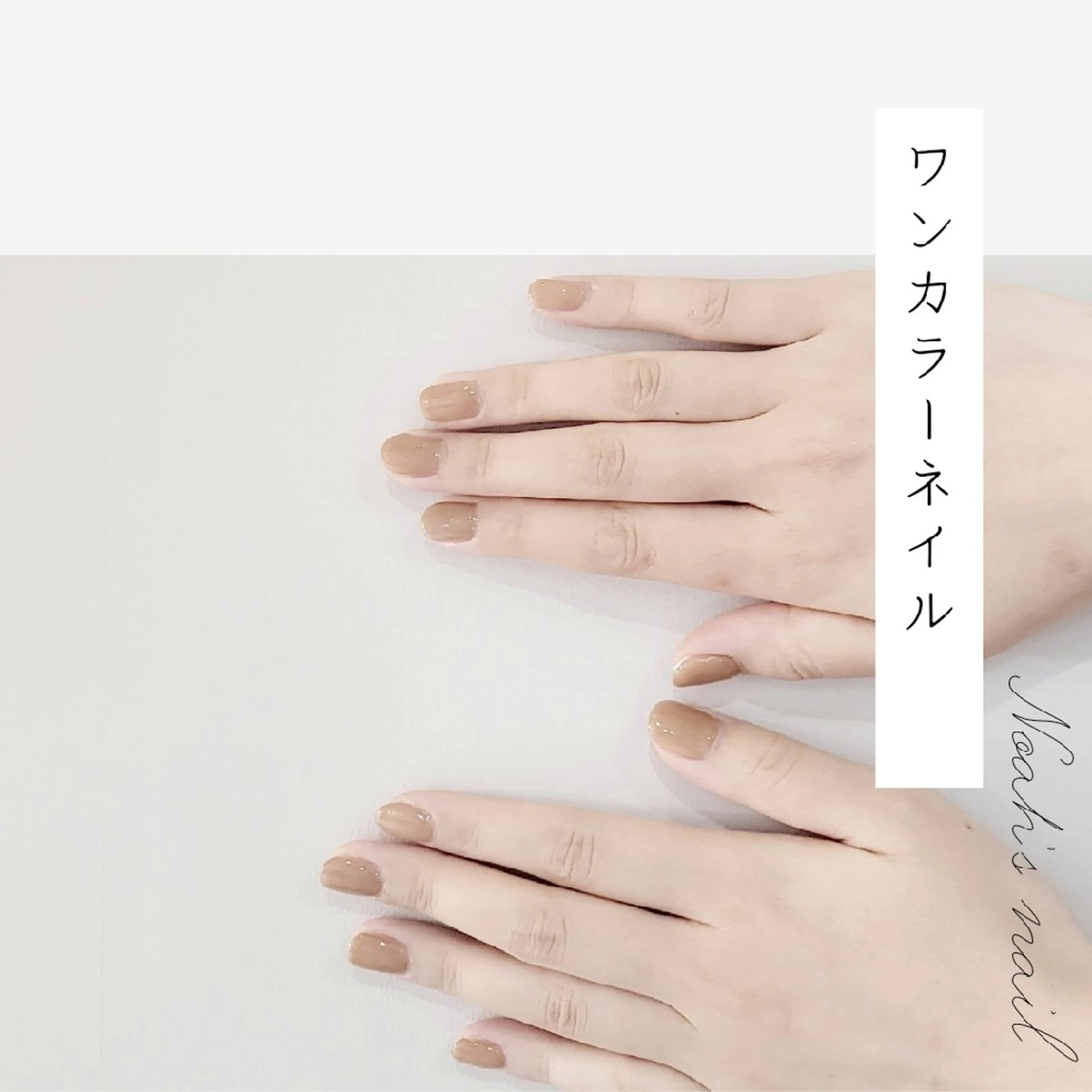 ネイル シンプルネイル ハンドネイル Noah'snail   のネイルデザイン