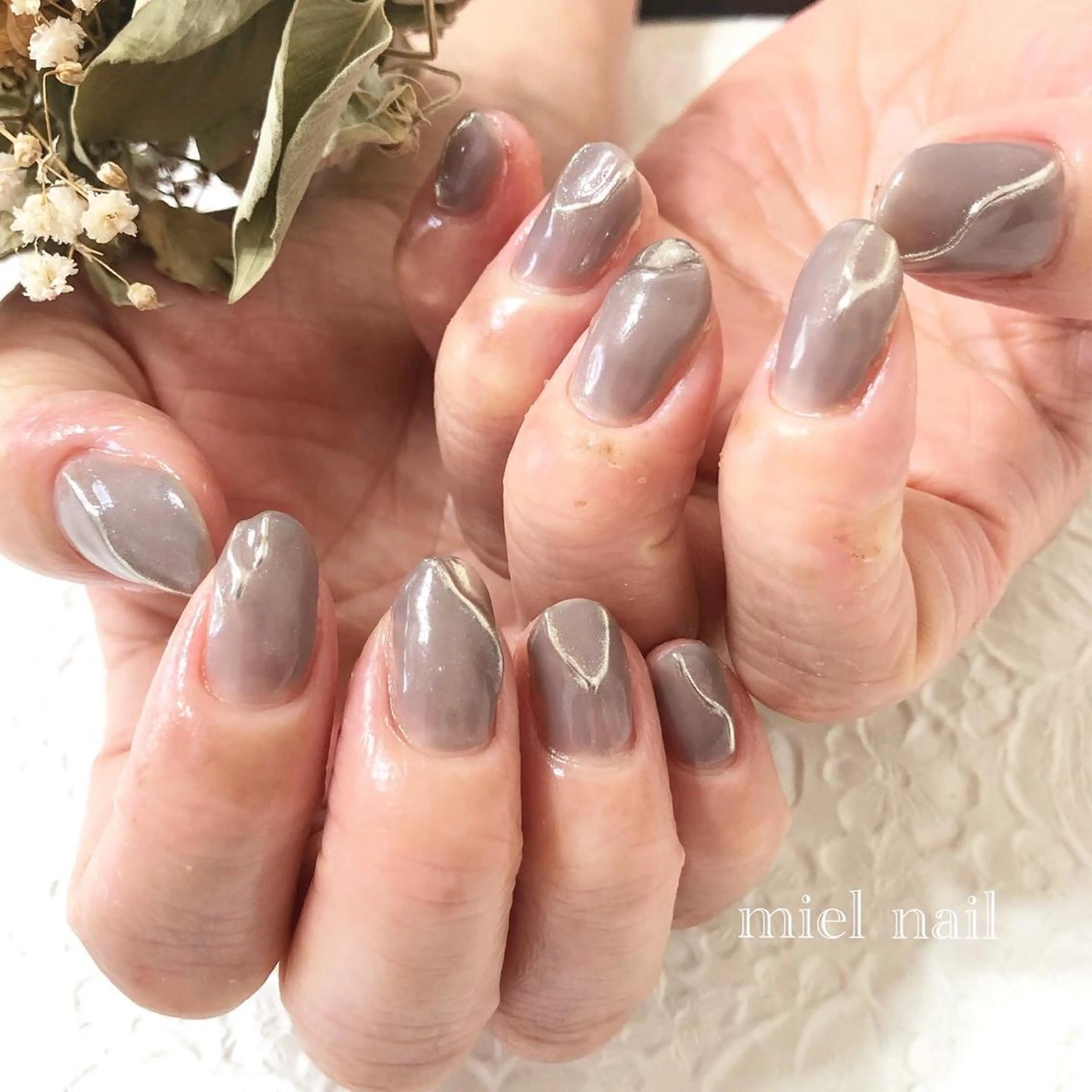 ネイル ハンドネイル miel nailのネイルデザイン