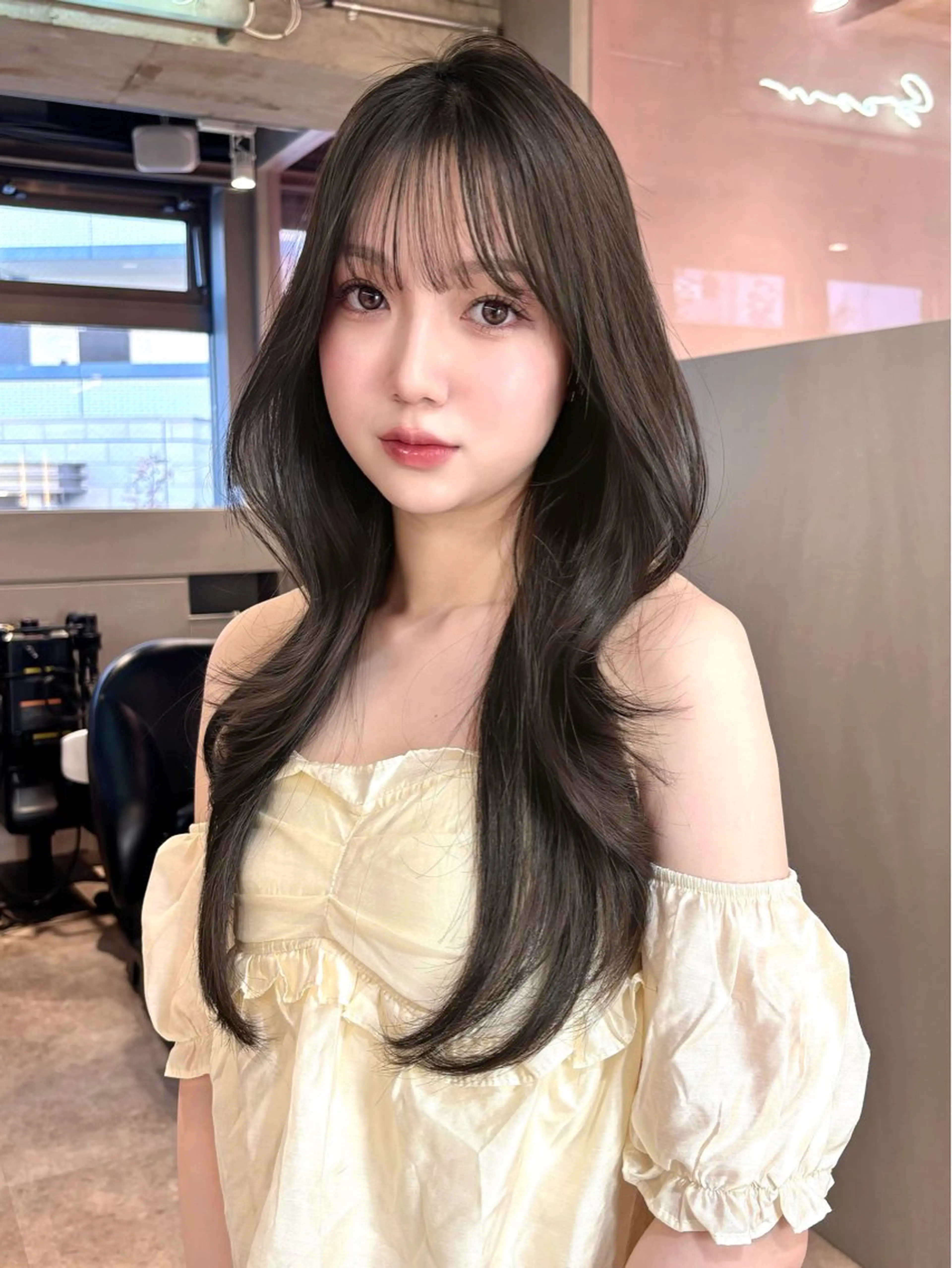 🌼ブリーチなしダブルカラー+似合わせカット+艶髪トリートメント💕明るめカラーをしたい方、地毛や暗めベースの方はこちらの写真