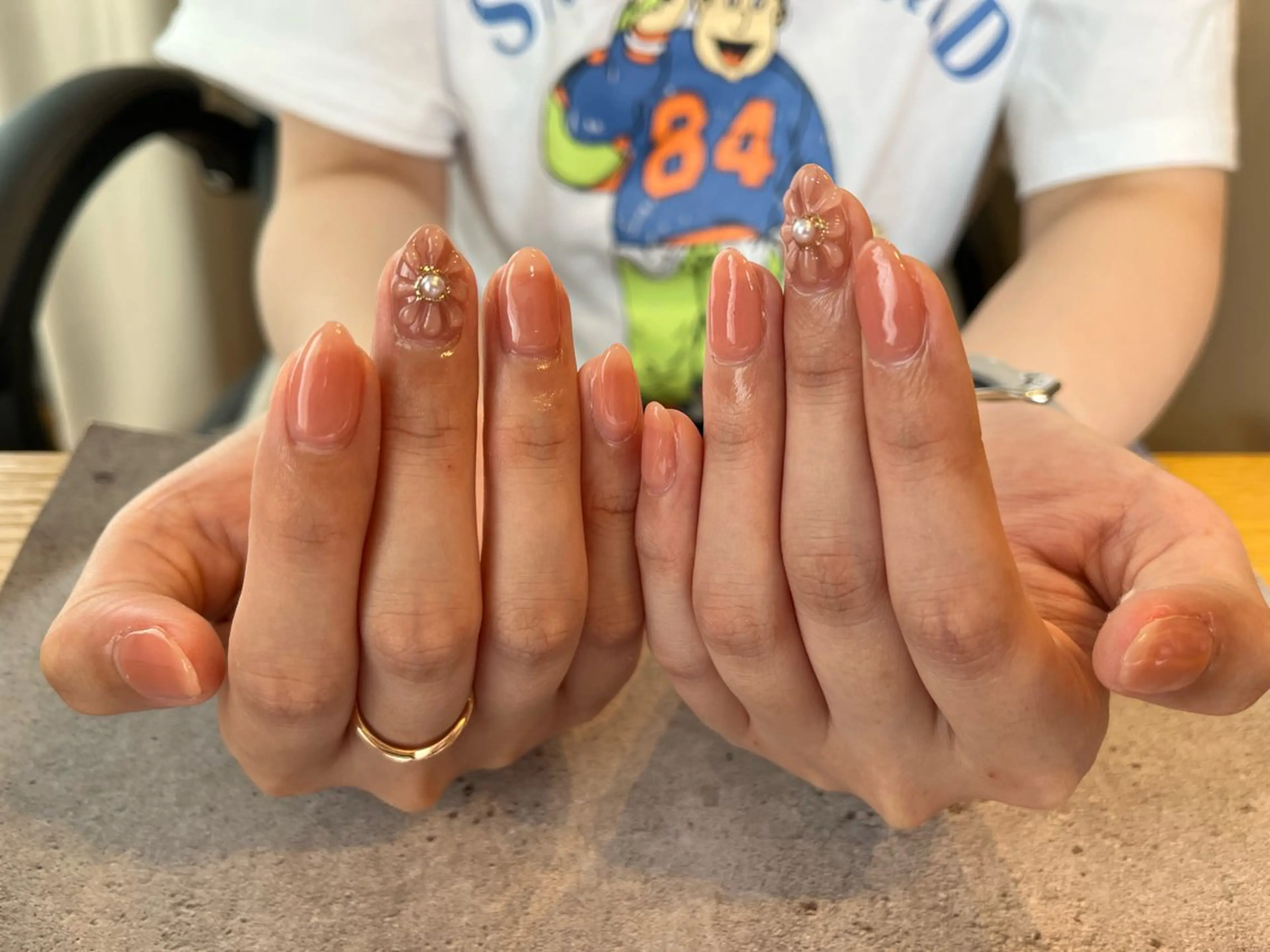 ネイル ハンドネイル ビューティーサロン プチフルールのネイルデザイン