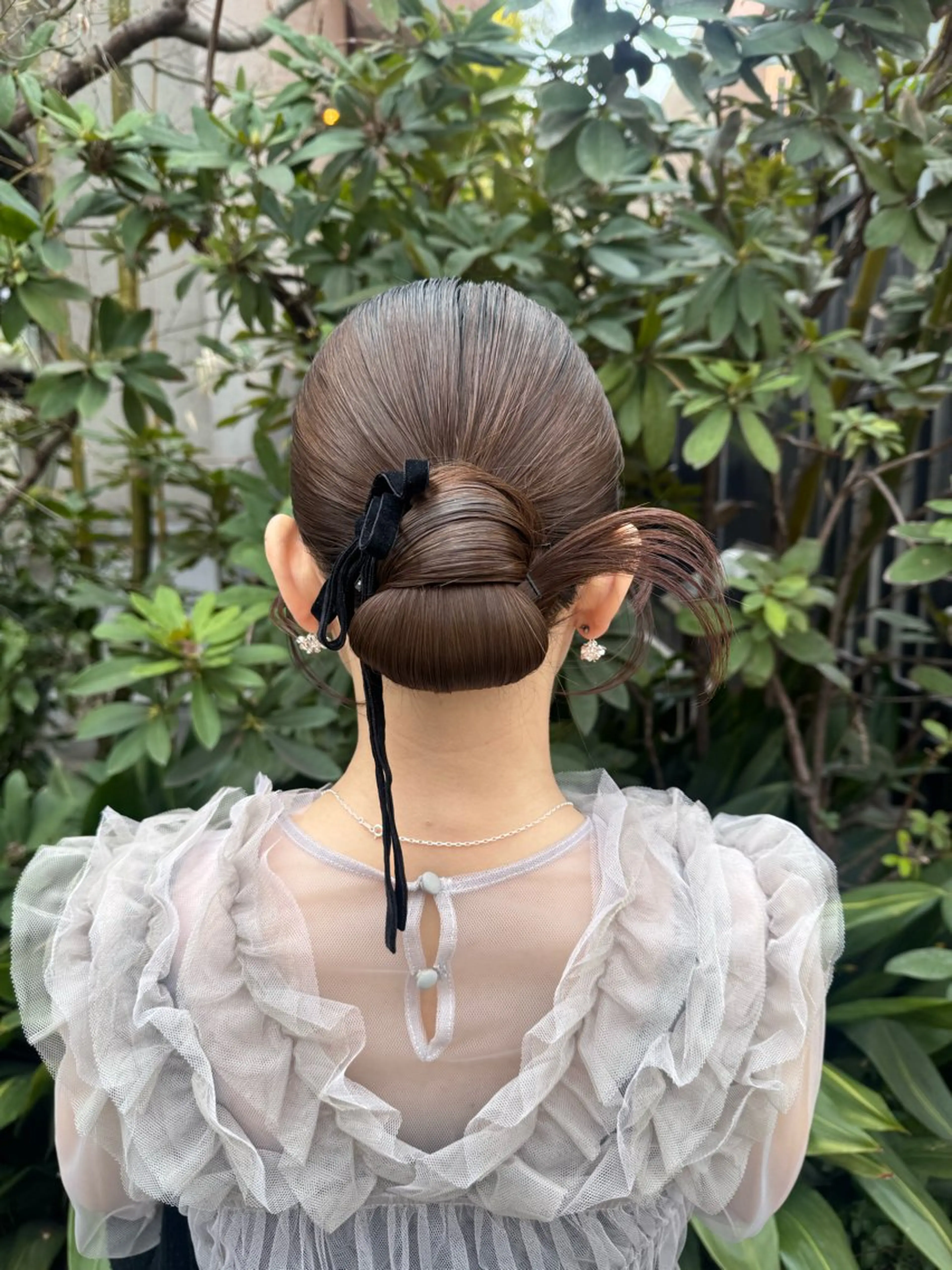 ミディアム ヘアアレンジ ヘアセット 🎗️【ヘアセット 美眉】吉川玲🎗️のヘアスタイル