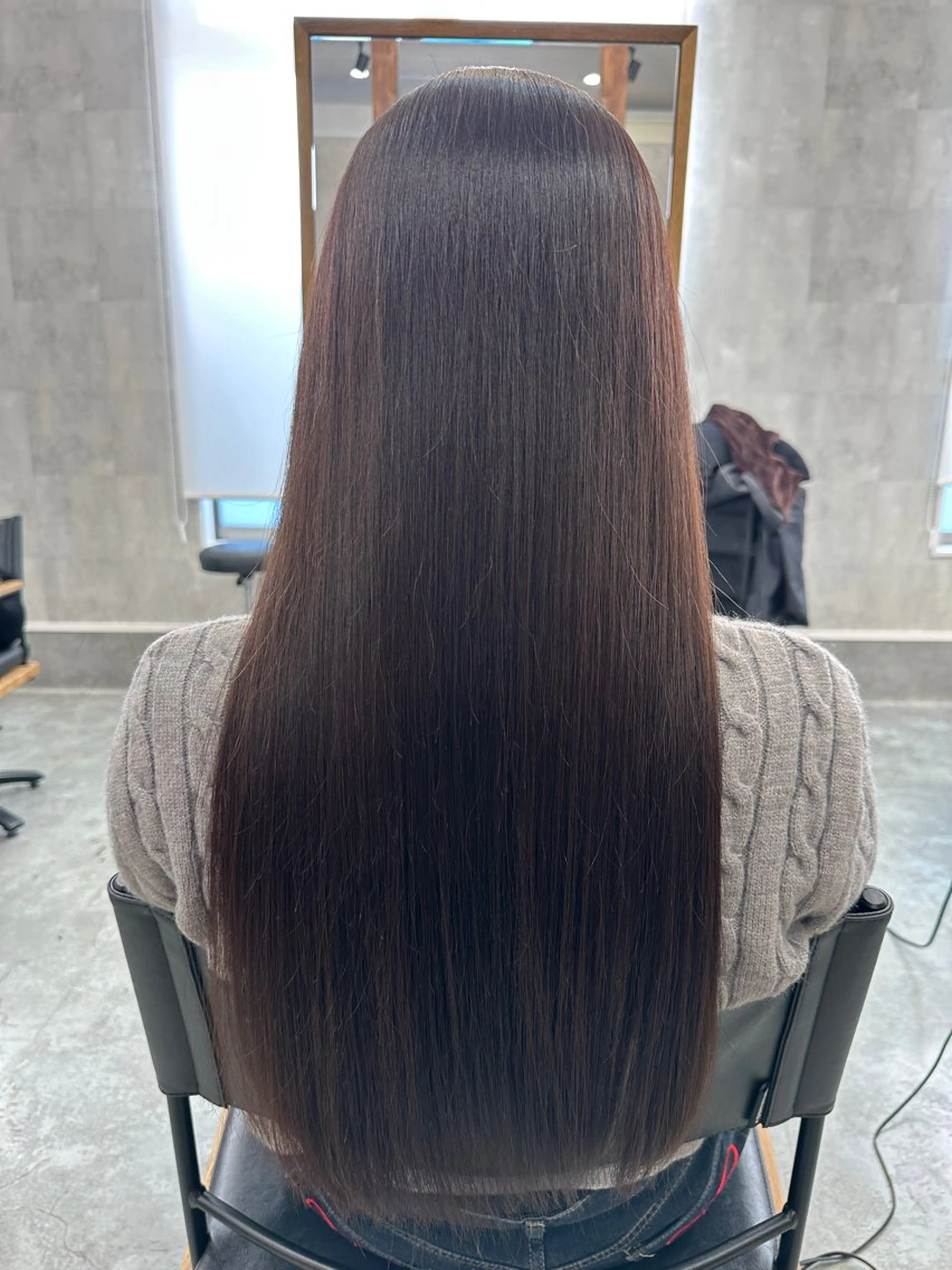 ロング ヘアカラー 鈴木 菜々映のヘアスタイル