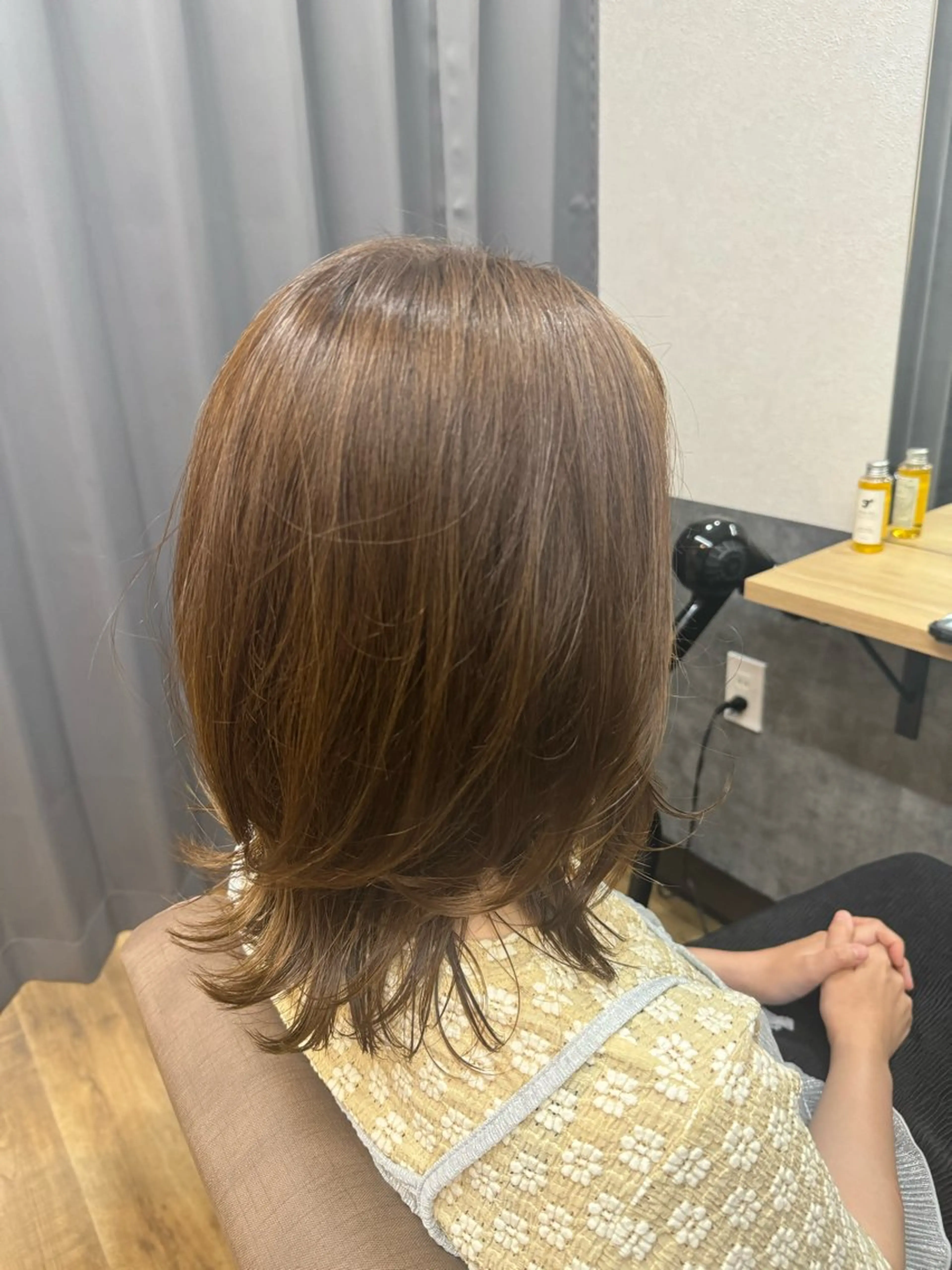 セミロング カラー TELAHAIR南流山店所属・TERA  HAIR HARUのヘアスタイル