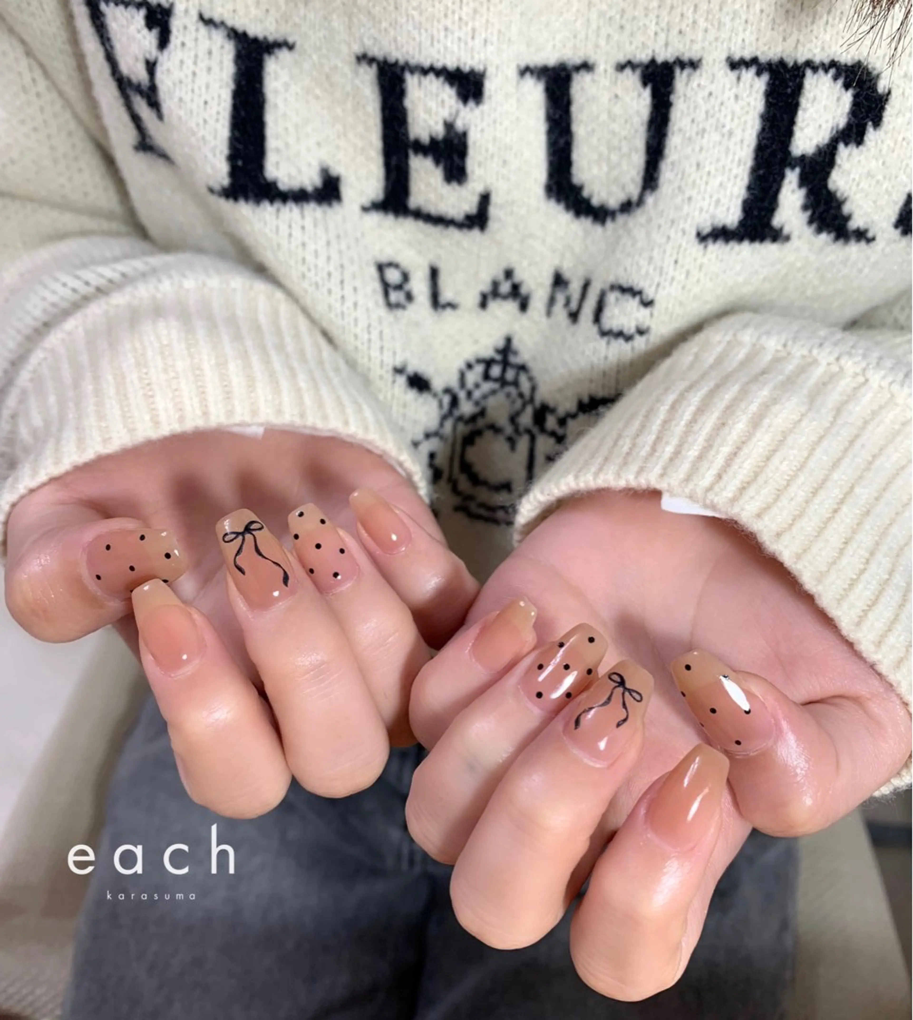 ネイル each Hibikiのネイルデザイン