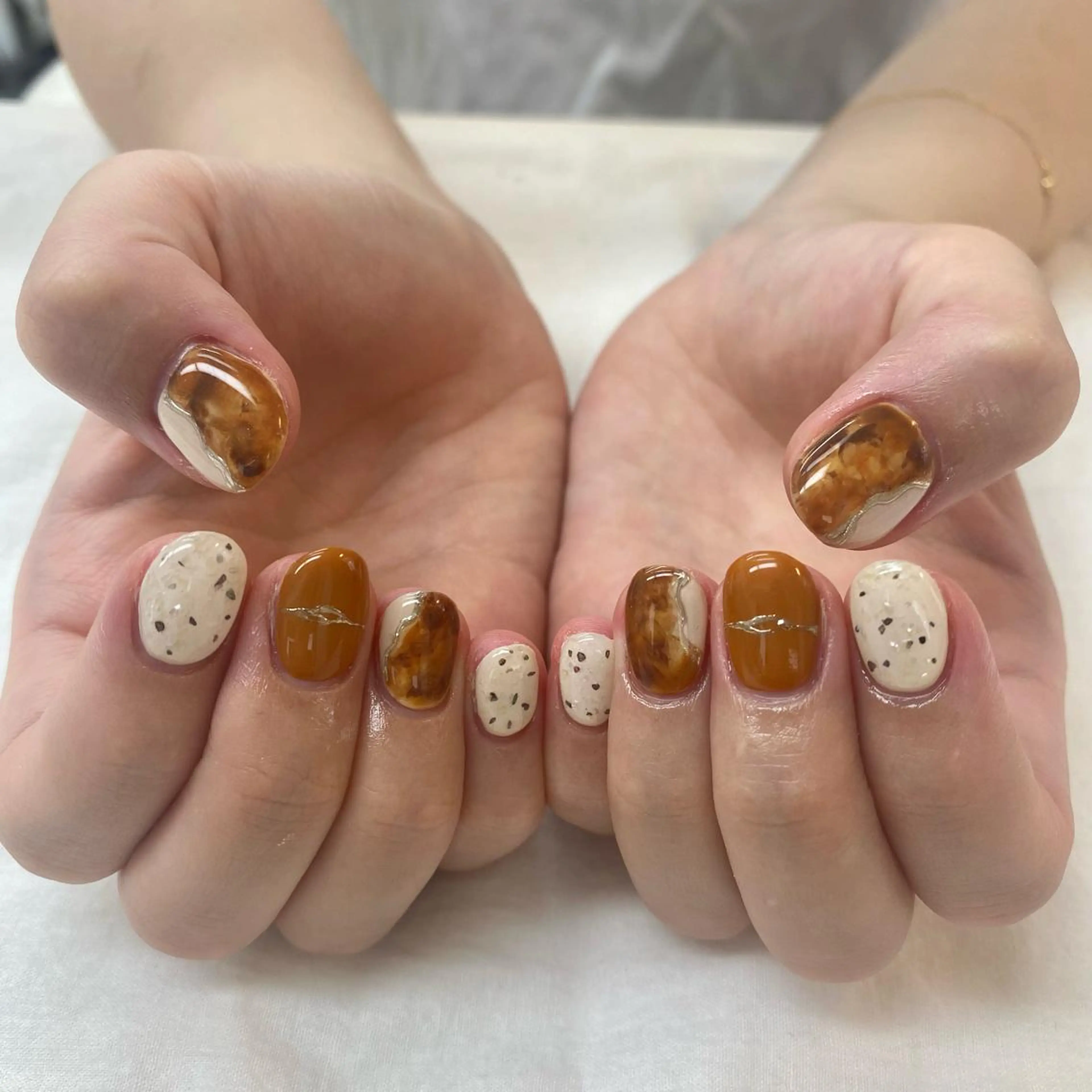 セミロング 池袋痛ネイル Nok. 渡辺のネイルデザイン