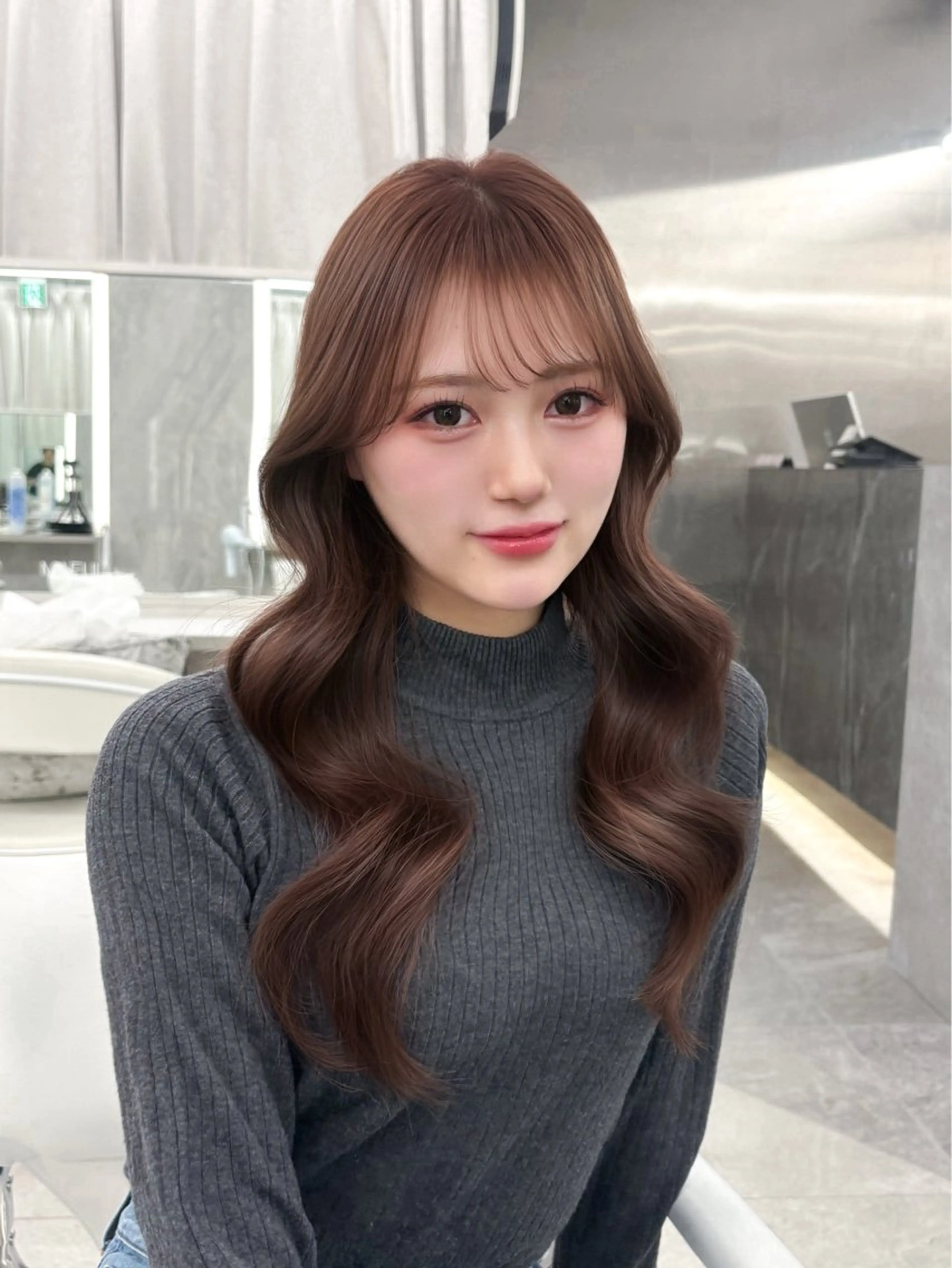 ロング 栄/レイヤー/ 津野 こころのヘアスタイル