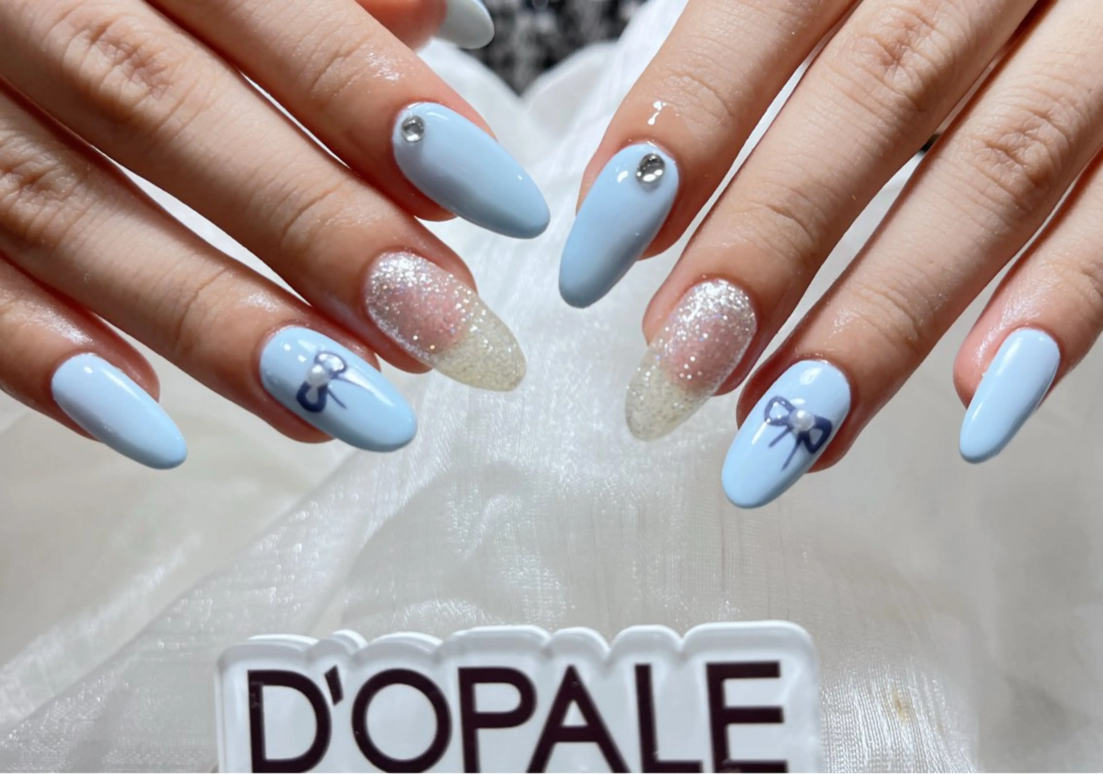 ネイル シンプルネイル D‘OPALEサロン所属・トパサロン 上野kkのネイルデザイン