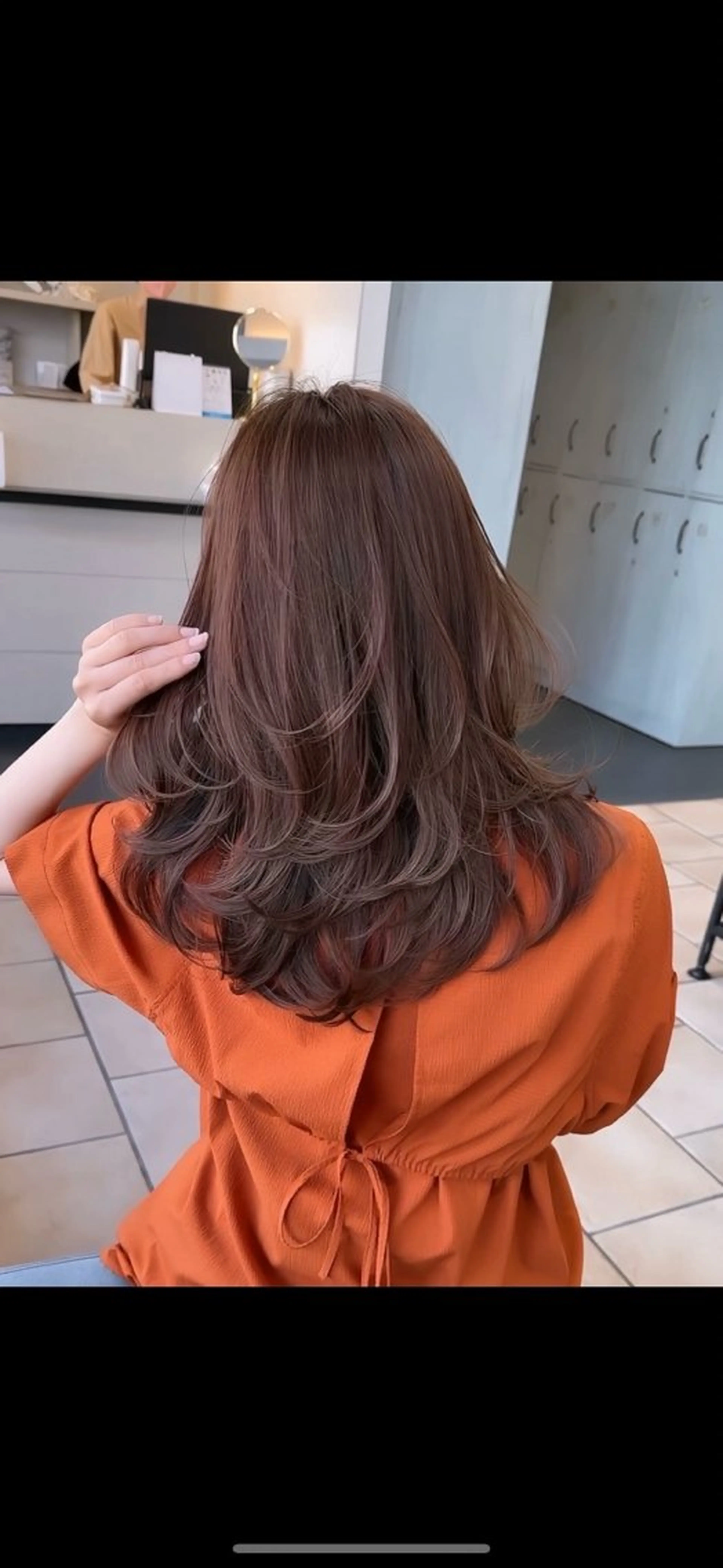 ロング レイヤーカット JEWIL SHIBUYAのヘアスタイル