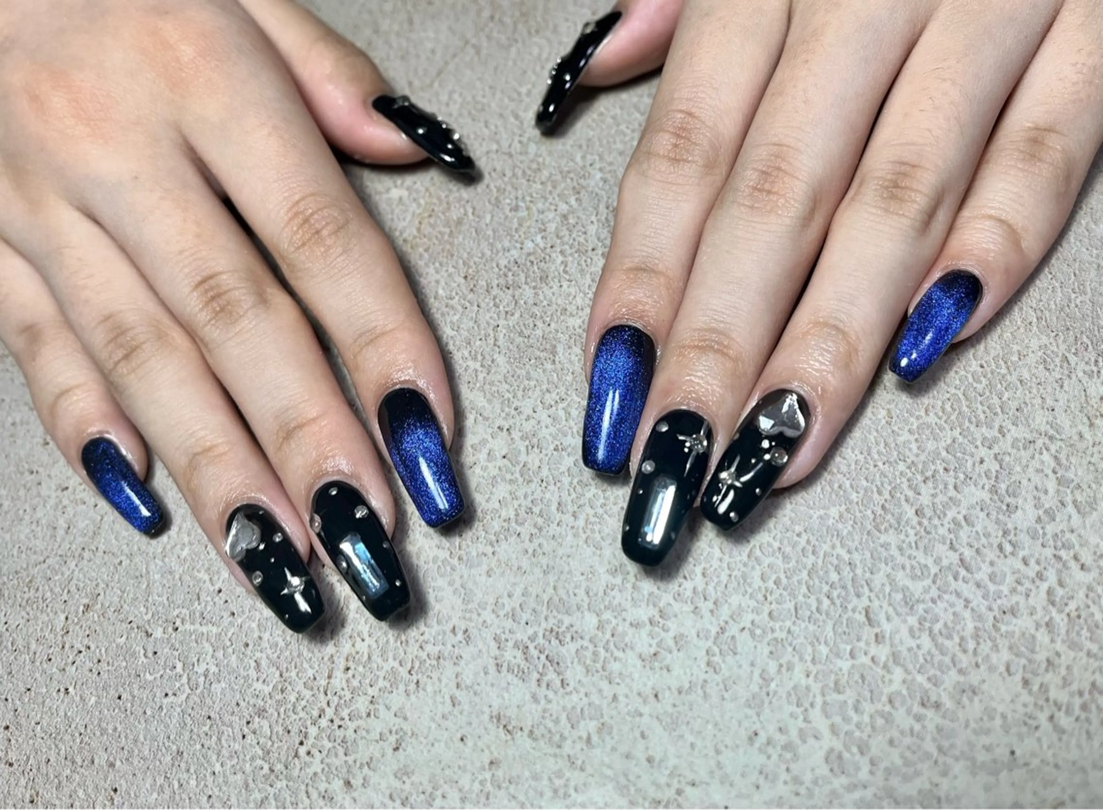 ネイル ハンドネイル goldgleams ちなのネイルデザイン