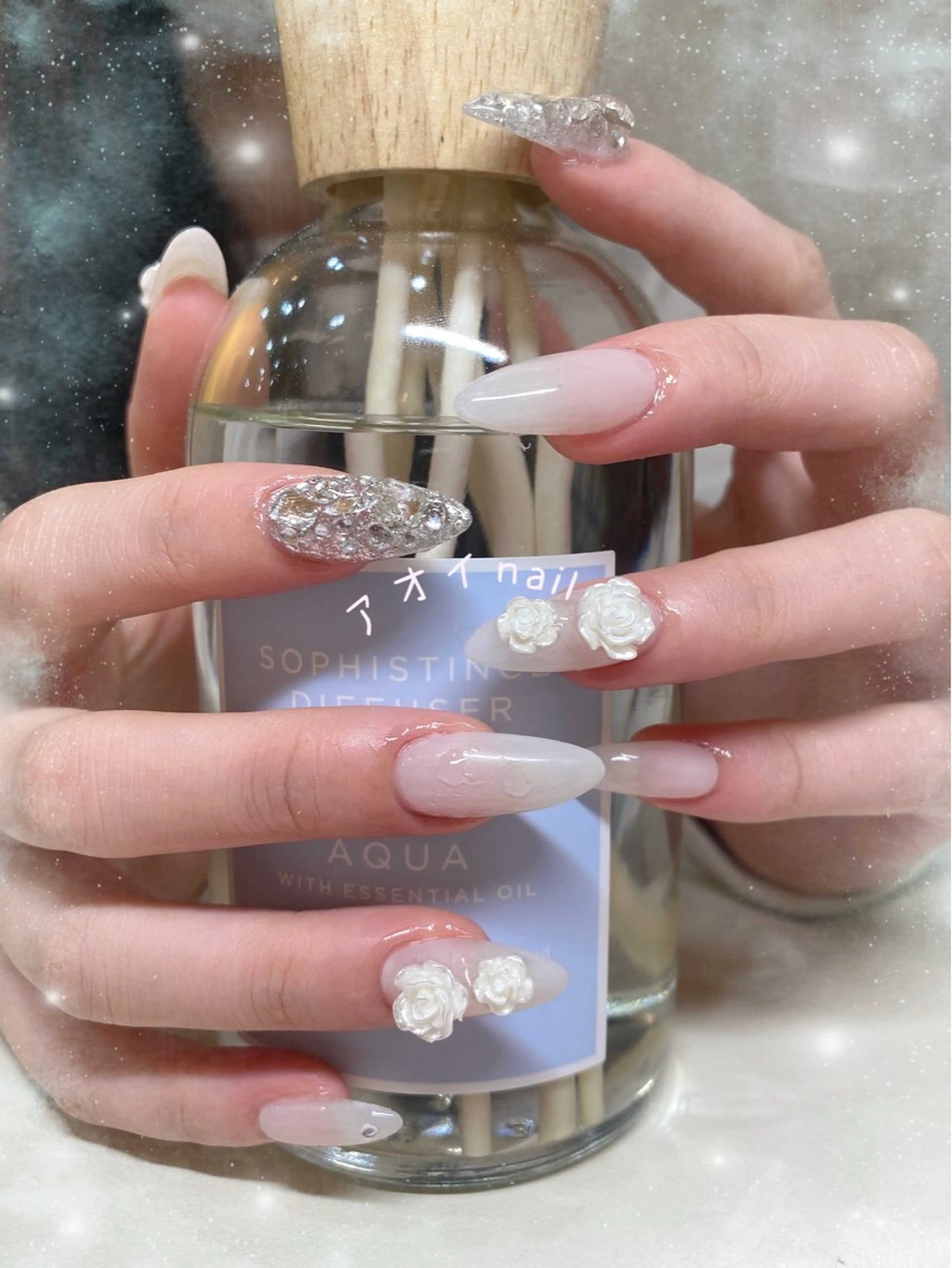 ネイル LEDアイラッシュ ∩_∩アオイのマツエク・マツパデザイン