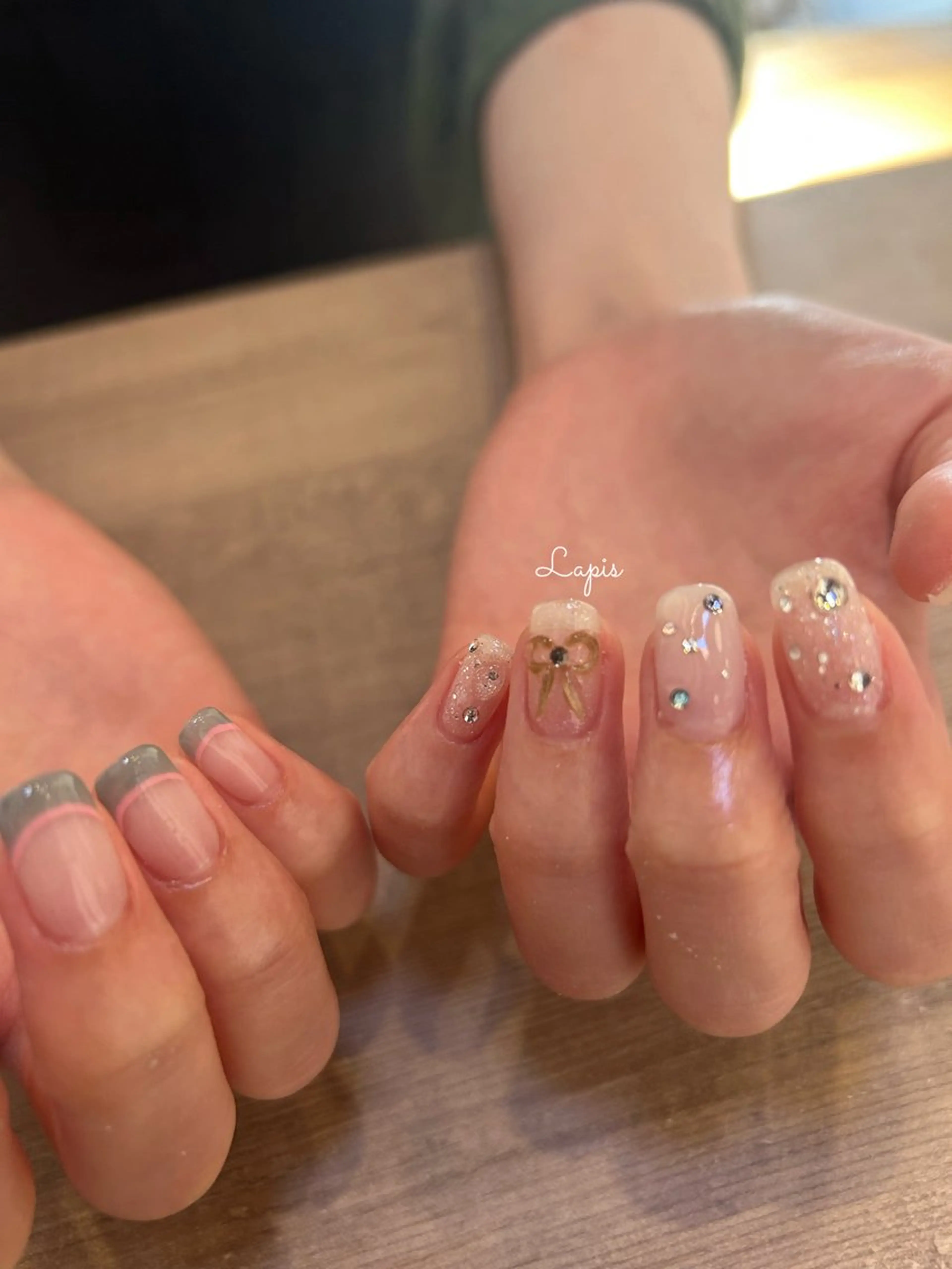 ネイル ハンドネイル Lapis *のネイルデザイン