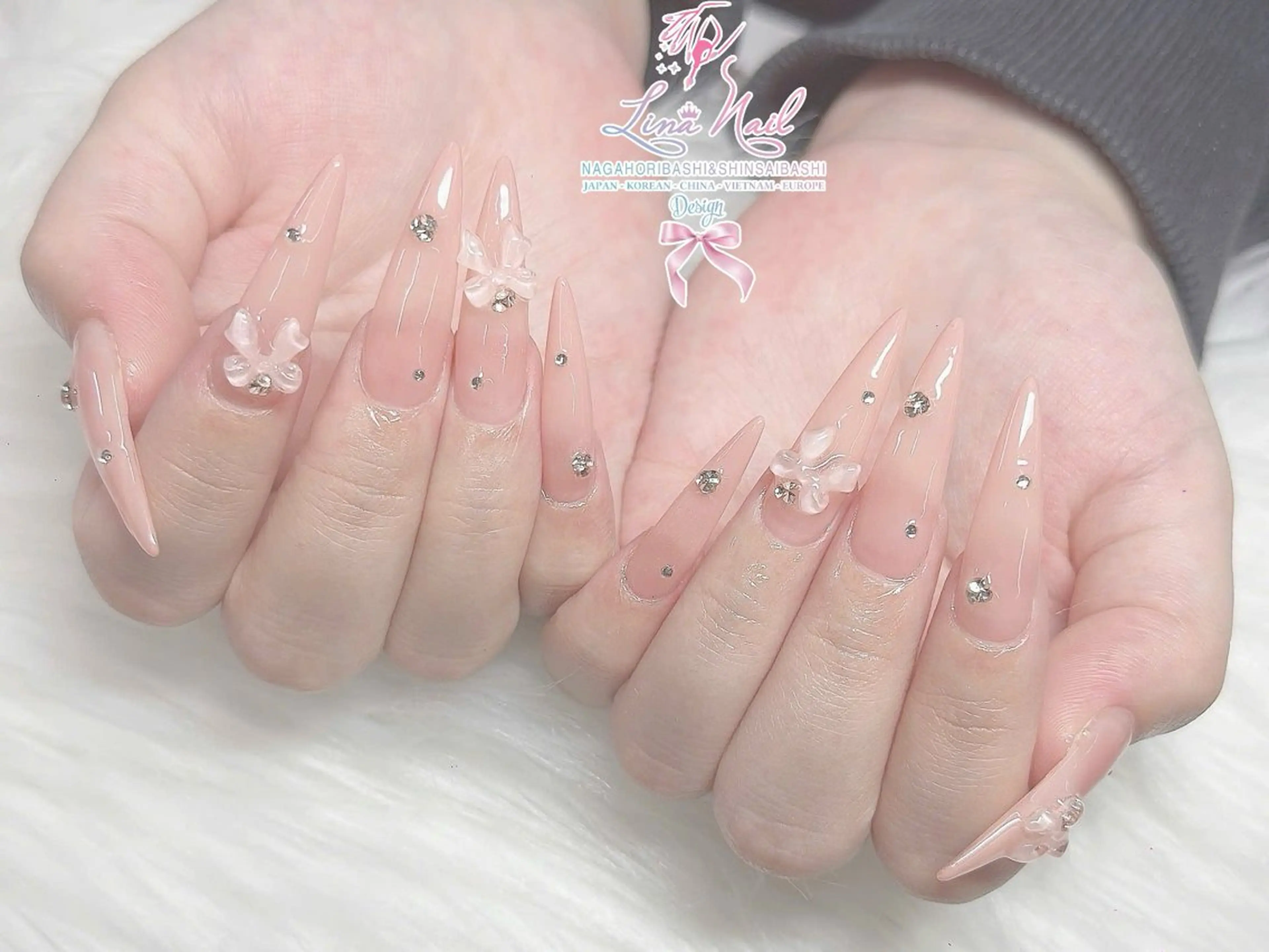 ネイル フットネイル ジェルネイル 持ち込み ネイルチップ ハンドネイル リナネイル 長堀橋店／東心斎橋店のネイルデザイン