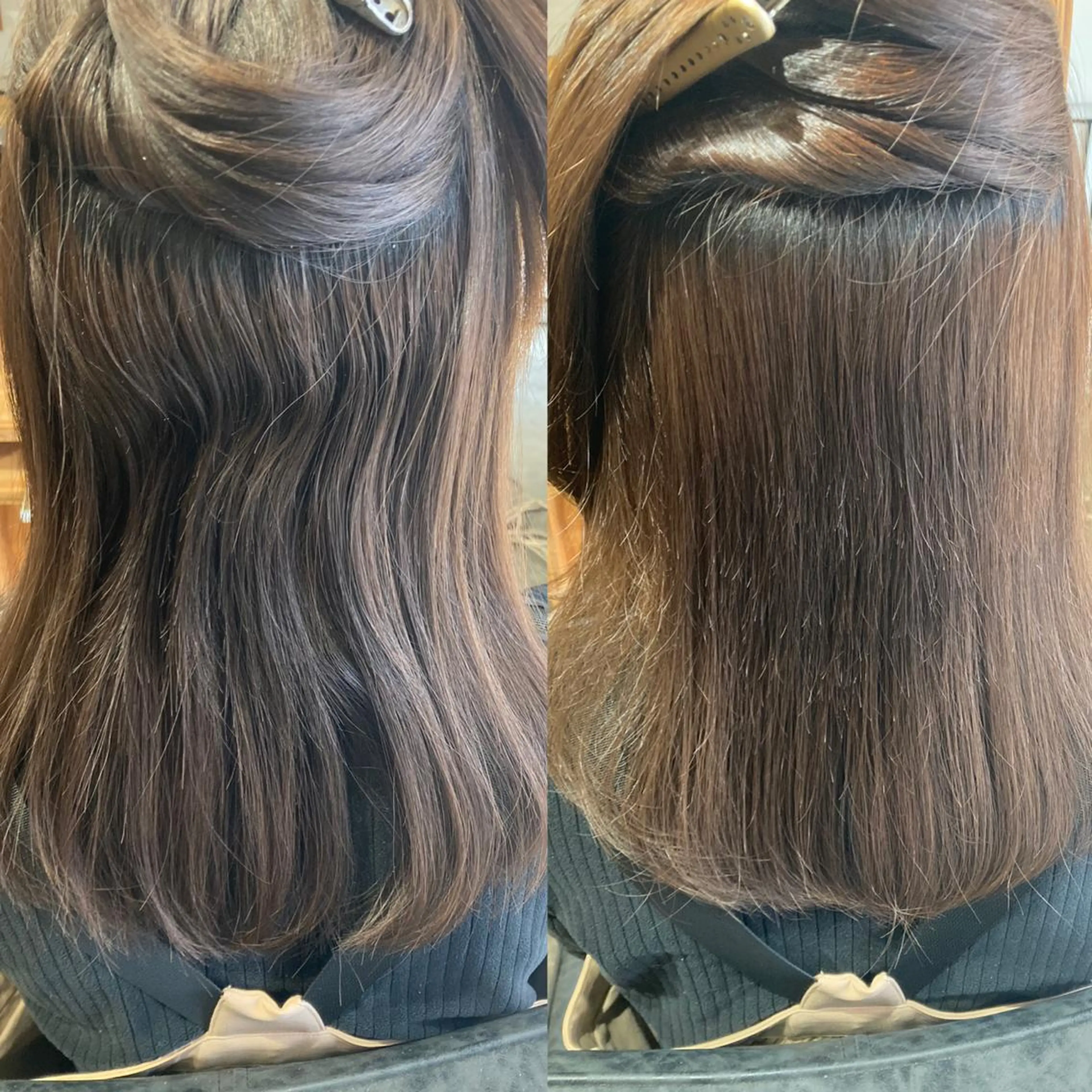 ミディアム くせ毛 roka ノゾミのヘアスタイル