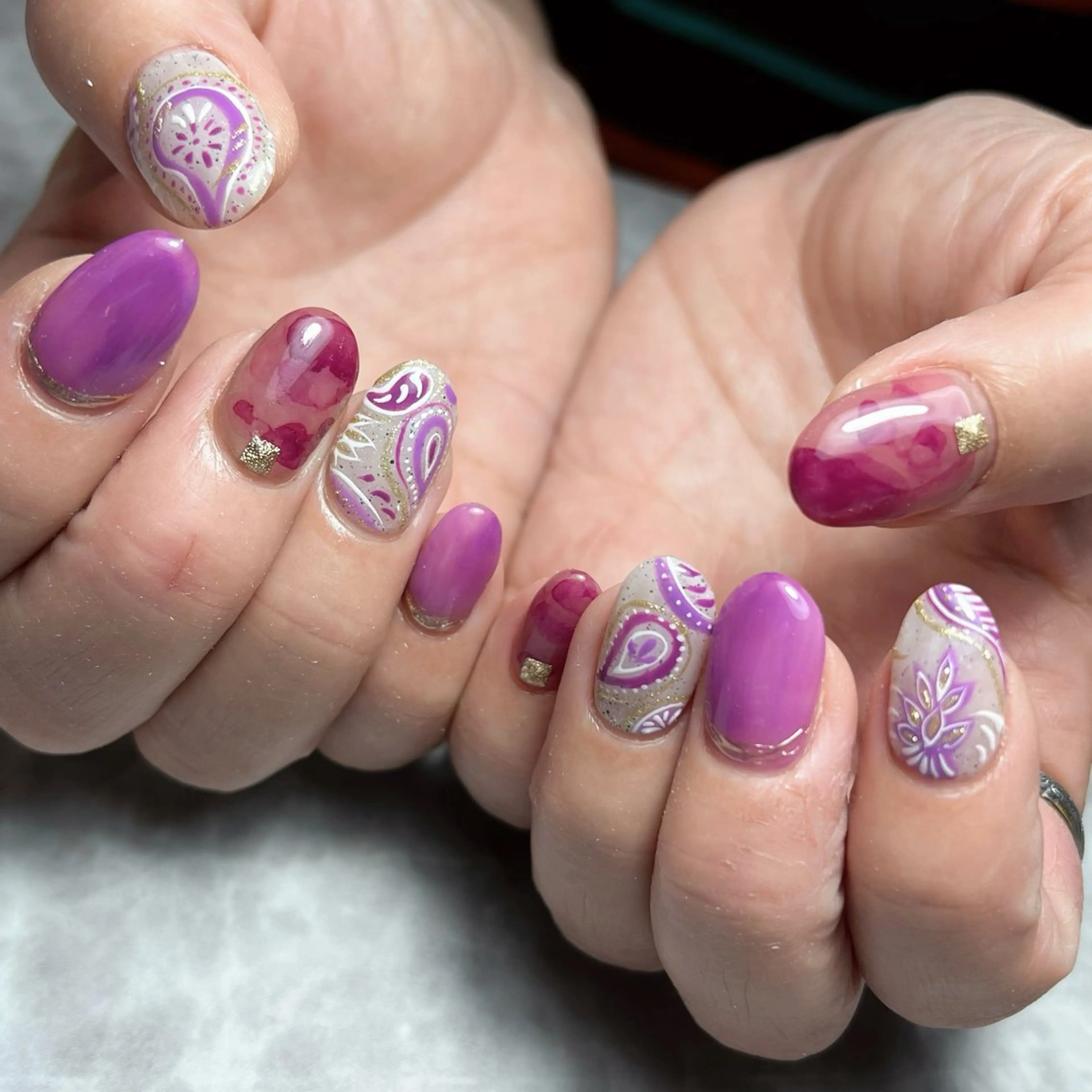 ネイル ハンドネイル Dia Nail AKIのネイルデザイン