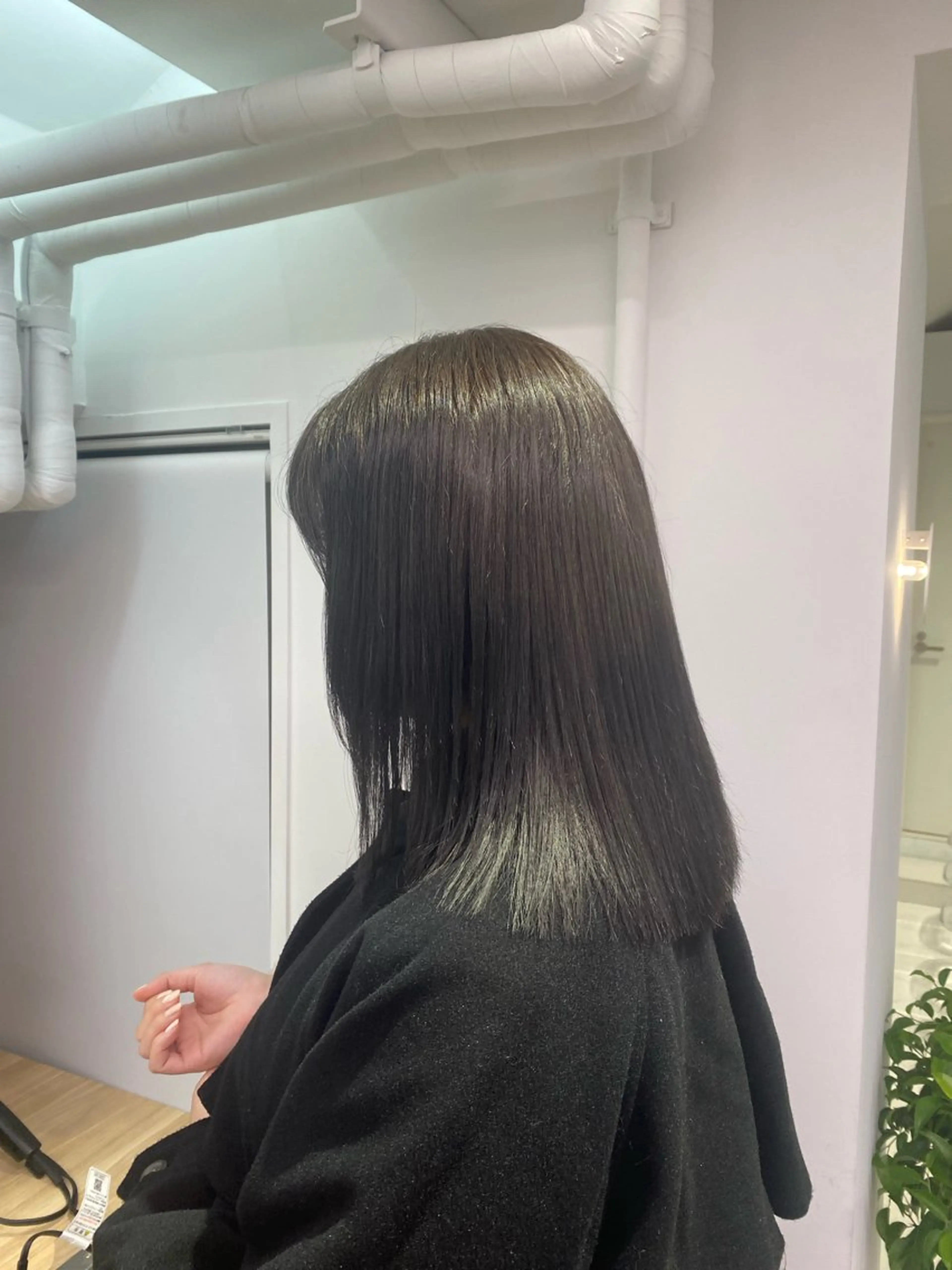 ミディアム カラー 透明感カラー ヘアカラー トリートメント Lomalia Yuzuki*∴のヘアスタイル