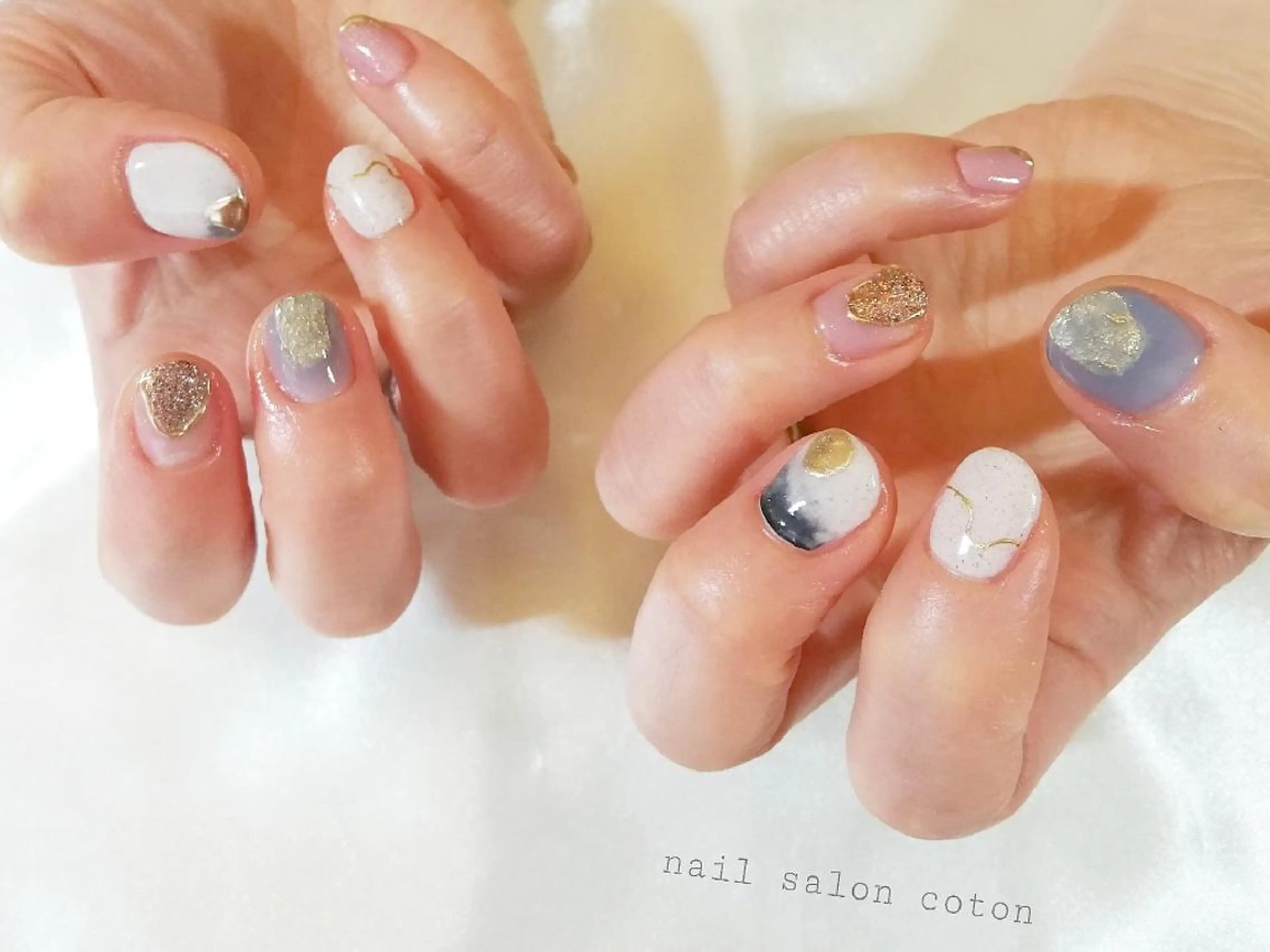 ネイル 🥀ネイルサロン cotonコトン🥀のネイルデザイン