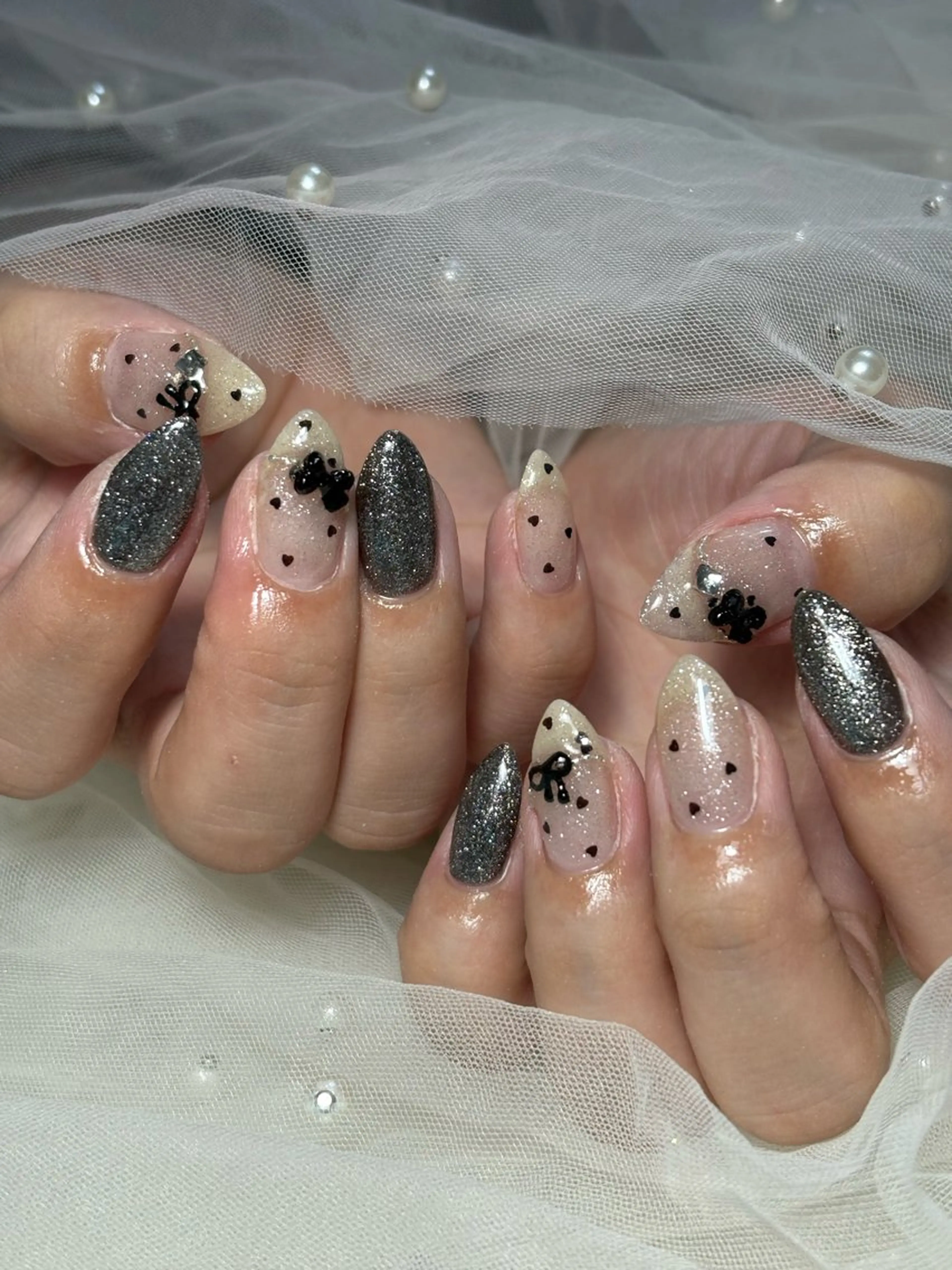 ネイル ハンドネイル フットネイル ✴︎ Delightのネイルデザイン