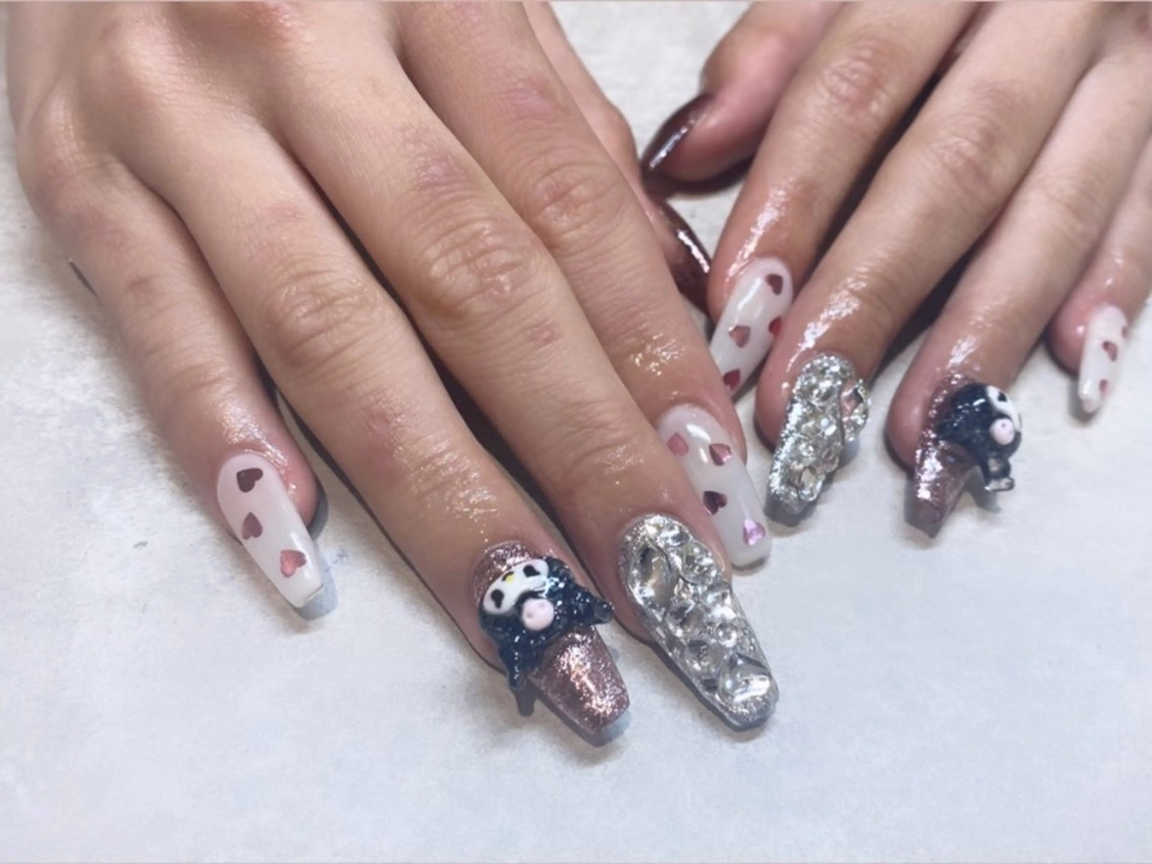 ネイル 持ち込み greedy 東山店 田之上のネイルデザイン