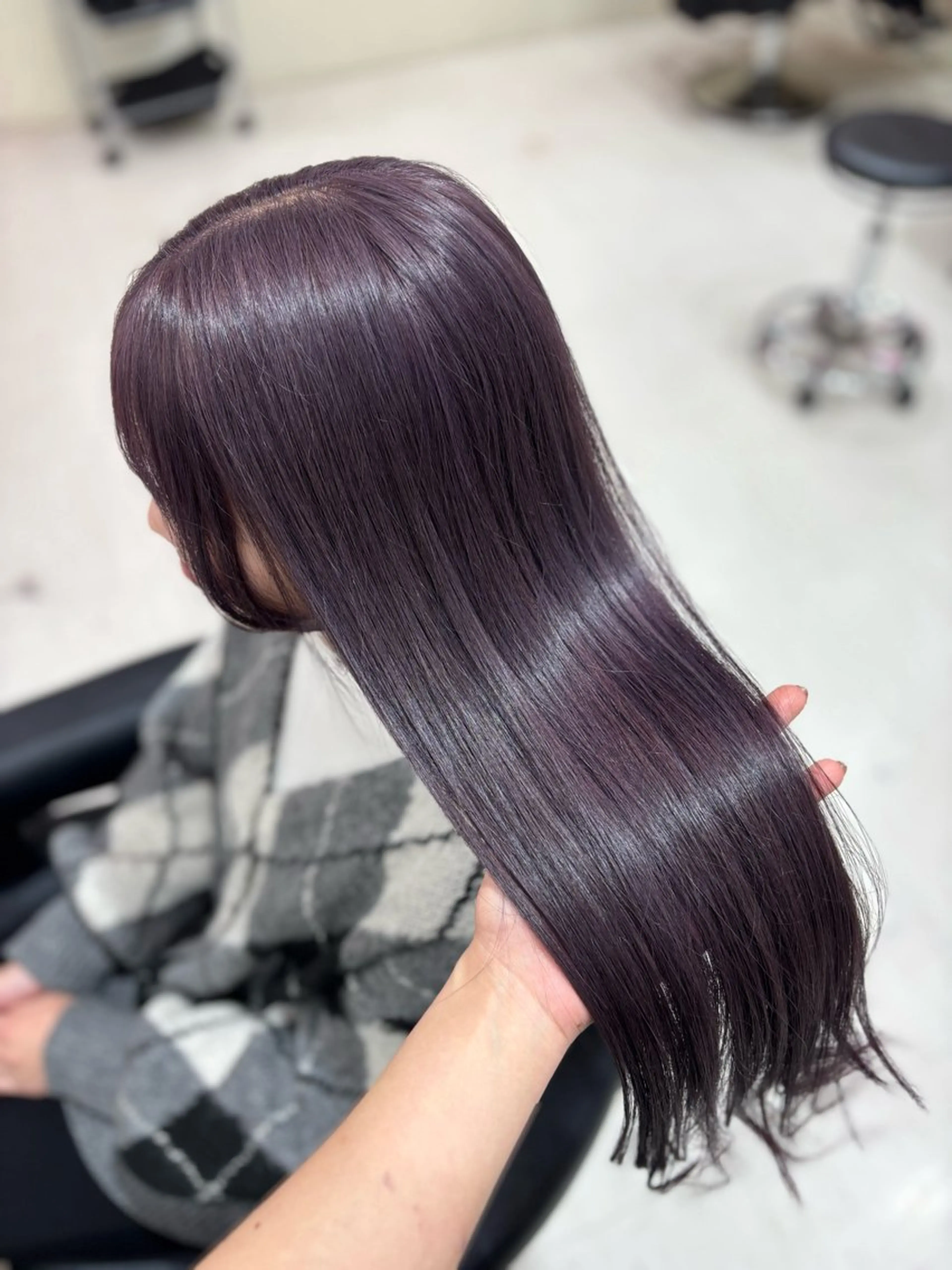 ロング ヘアカラー トリートメント 🎀淡めモテカラー WAKANA🎀のヘアスタイル