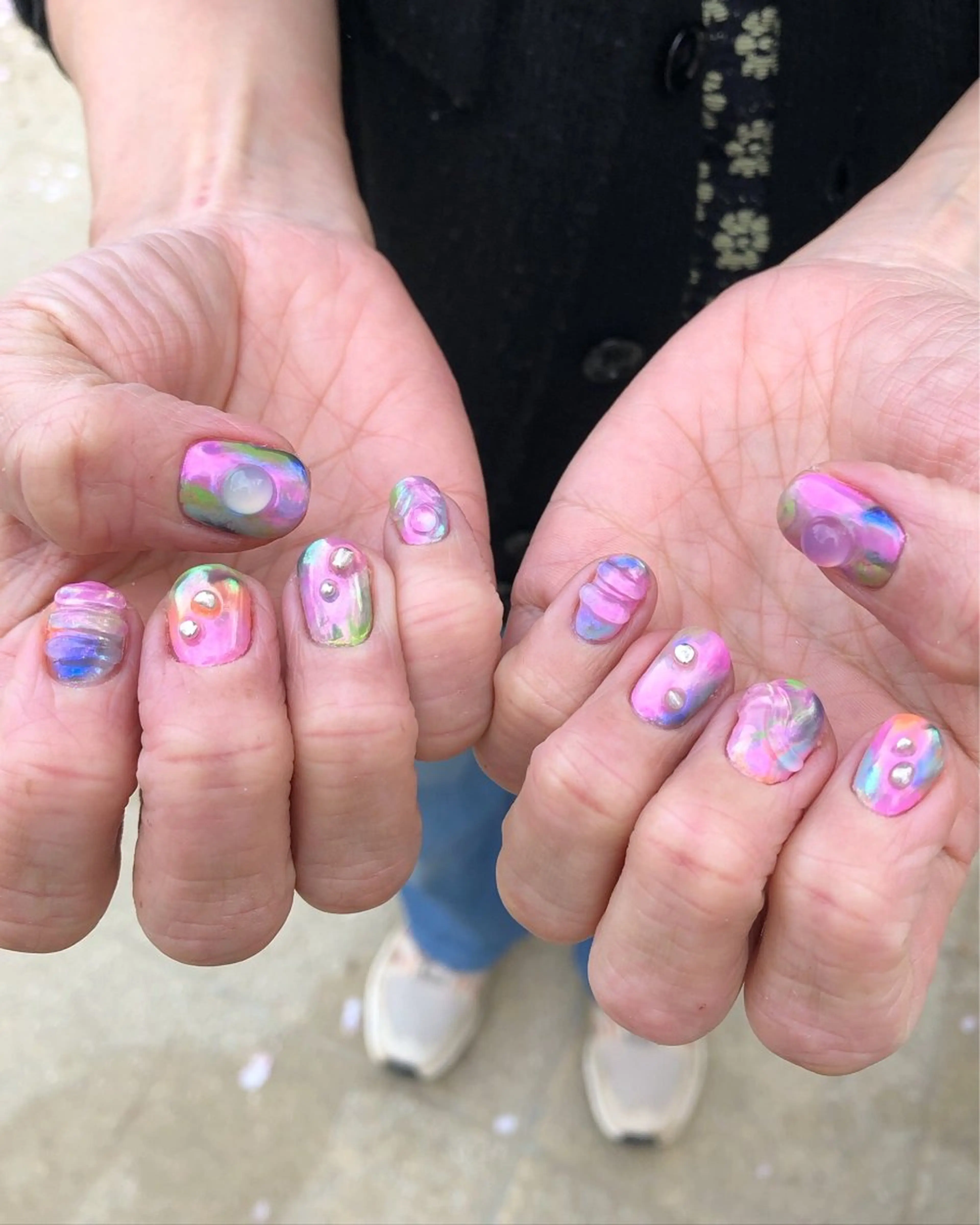 ネイル アートネイル 春ネイル asumi's nice  nails所属・小西 明日美のネイルデザイン