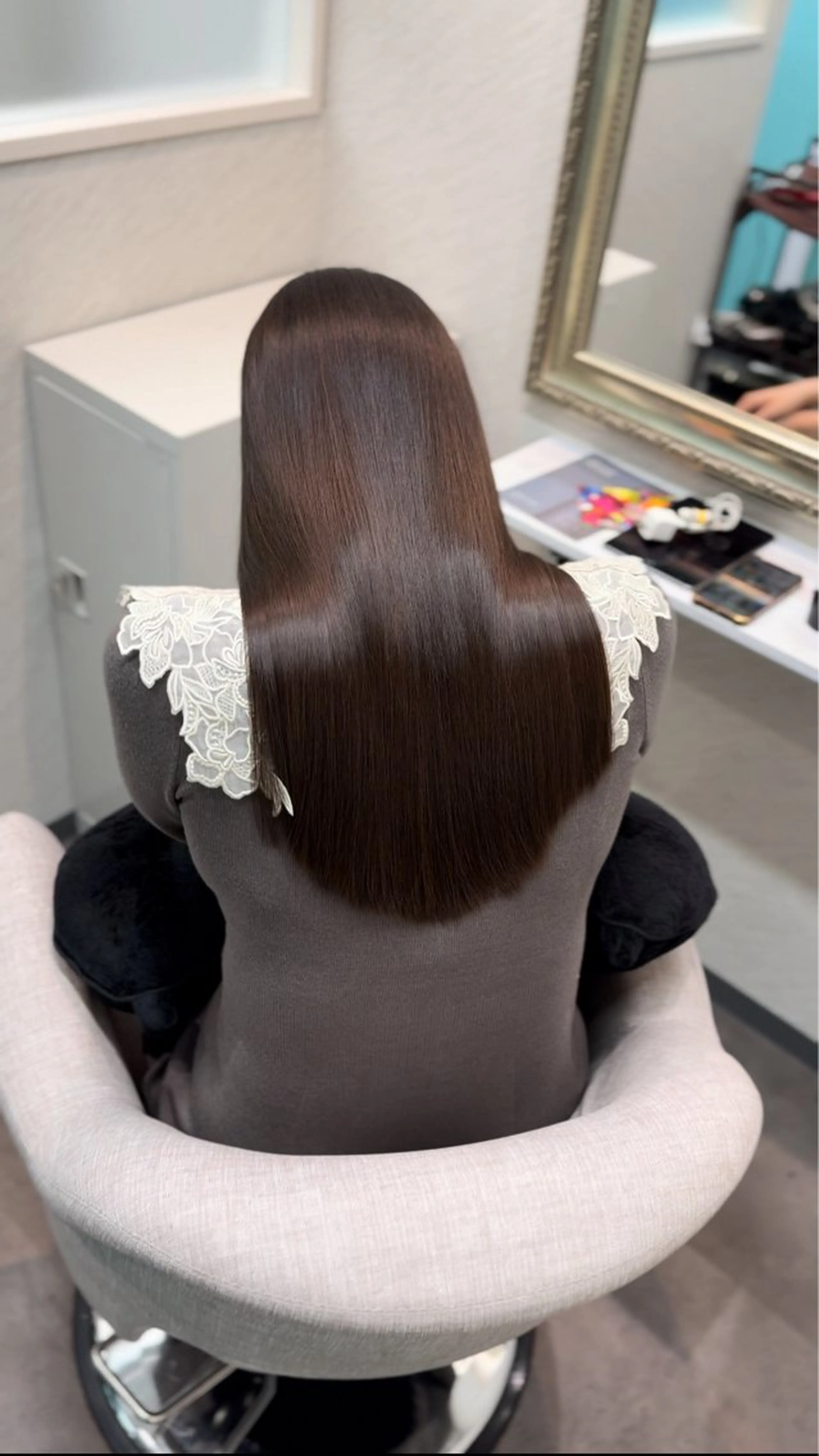 ⭐️癖のお悩みはこちら⭐️山内指名限定美髪縮毛矯正＋カット♪の写真