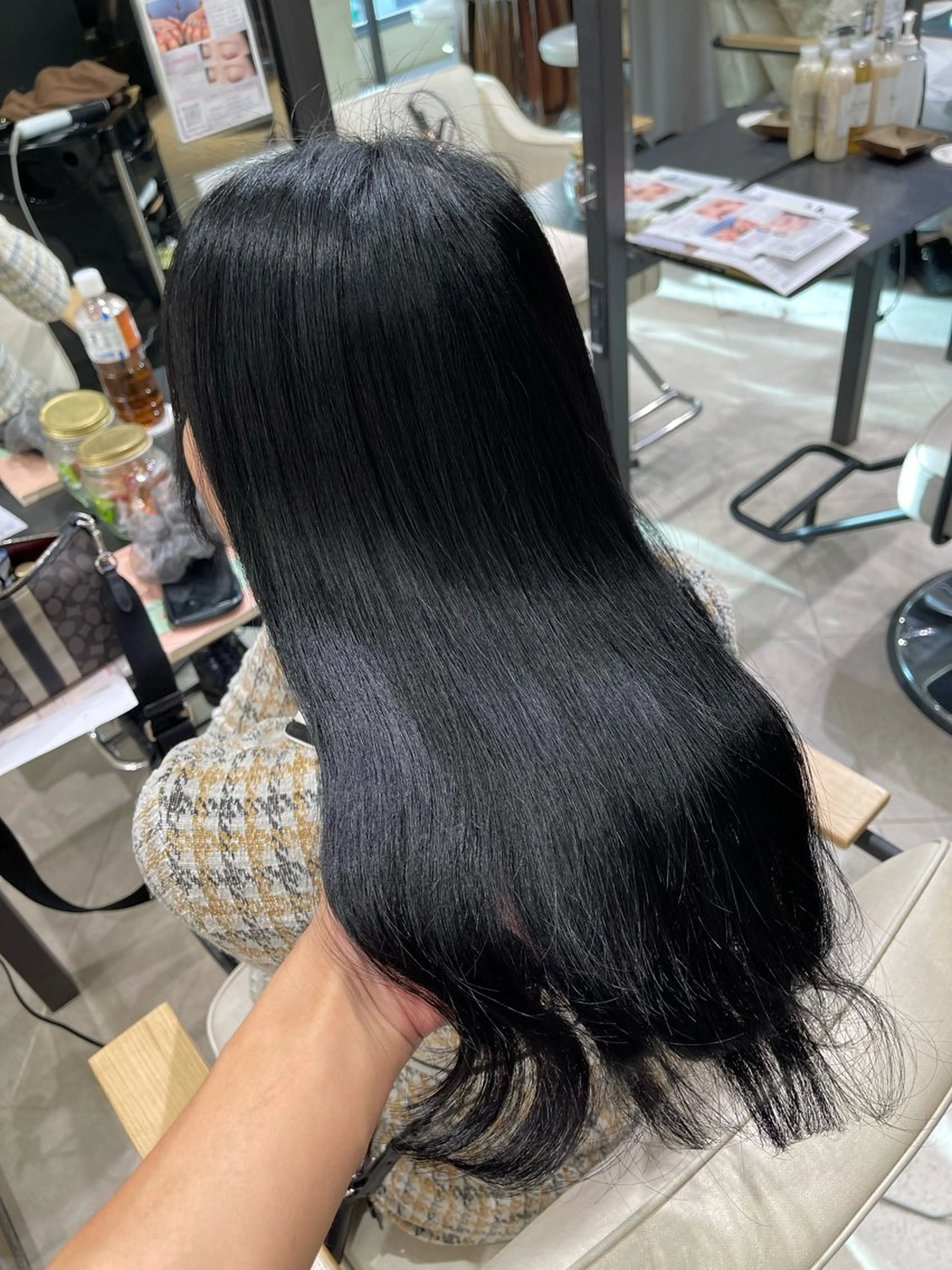 ロング シールエクステ エクステ ハイライト 髪質改善 韓国風ヘア ブリーチ🔥ベージュ /グレー/daikiのヘアスタイル